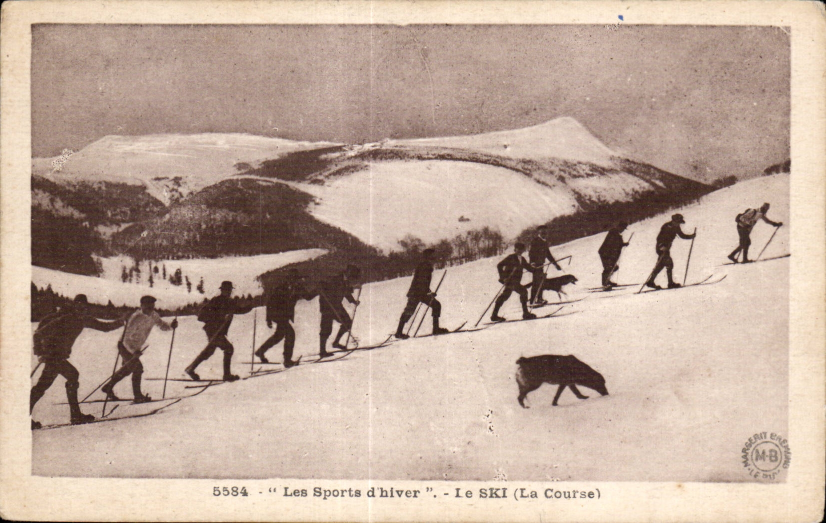 CPA Les sports d hiver Le ski La course