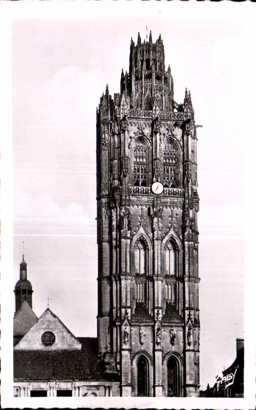 CPSM Verneuil sur Avre Eglise de la Madeleine 