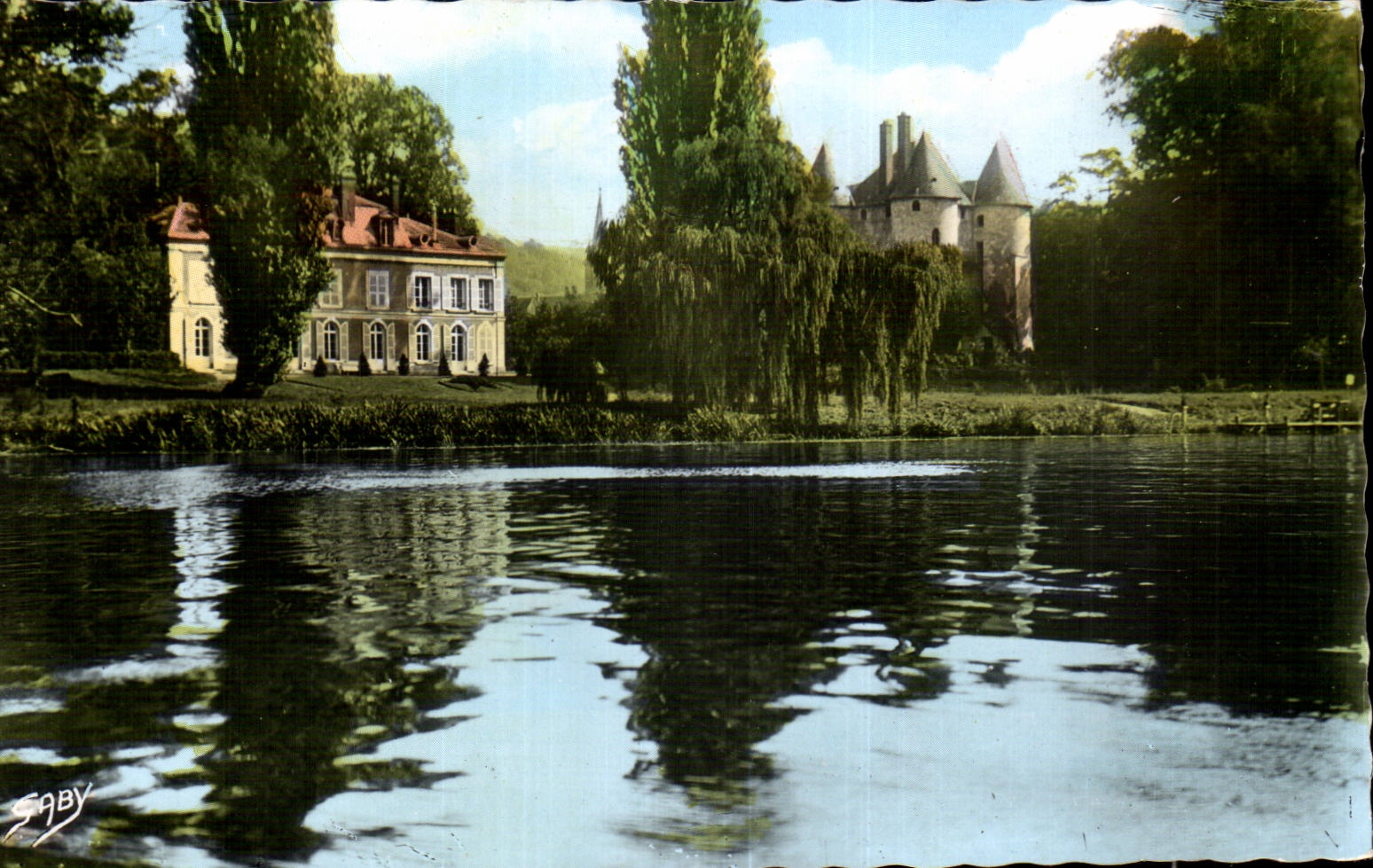 CPSM Vernon the castle and turrets