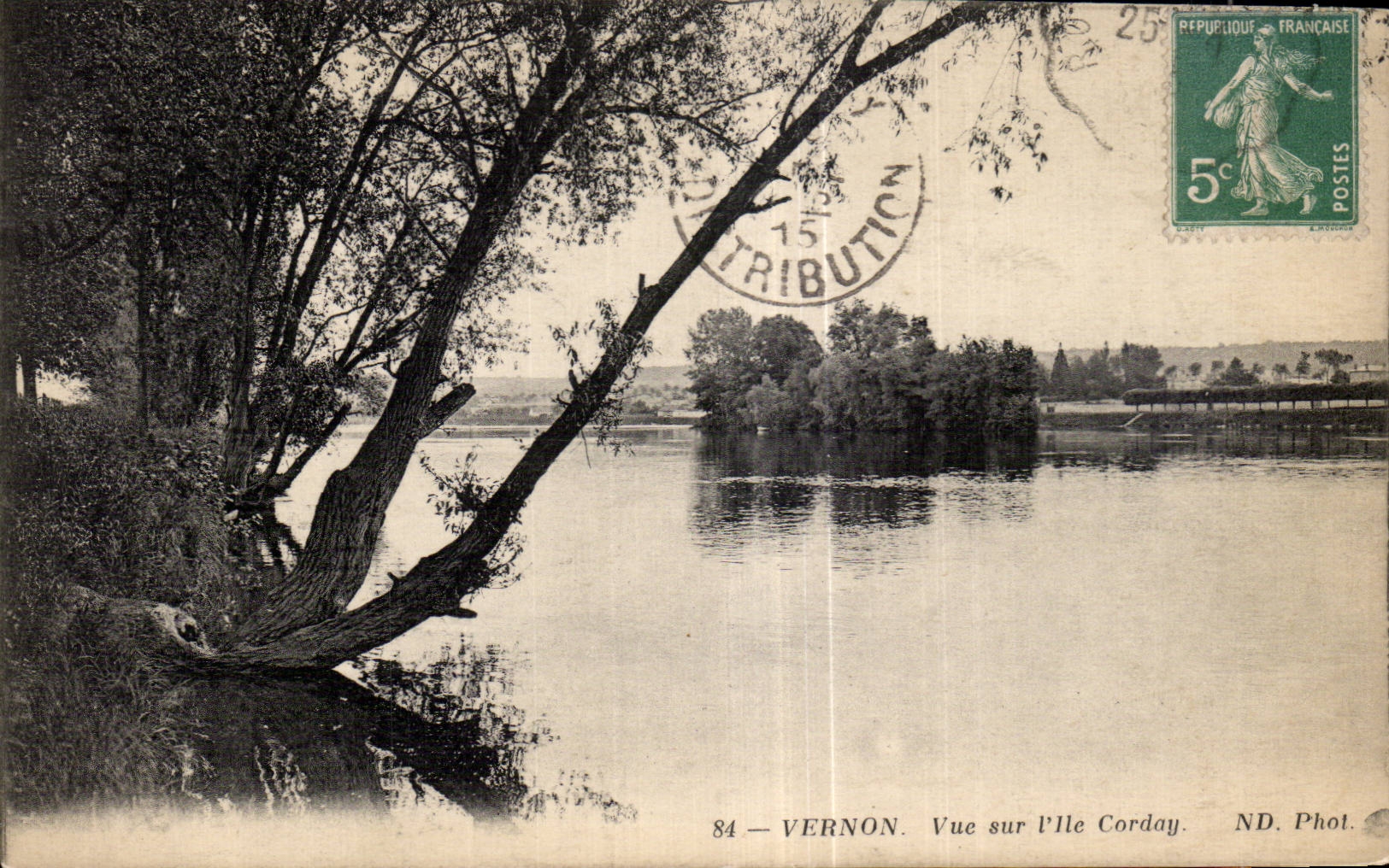 CPA Vernon visto en la isla Corday