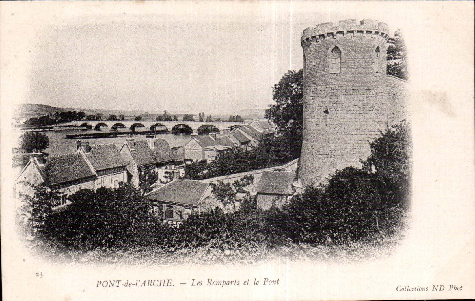 CPA Bridge of arch walls and the bridge