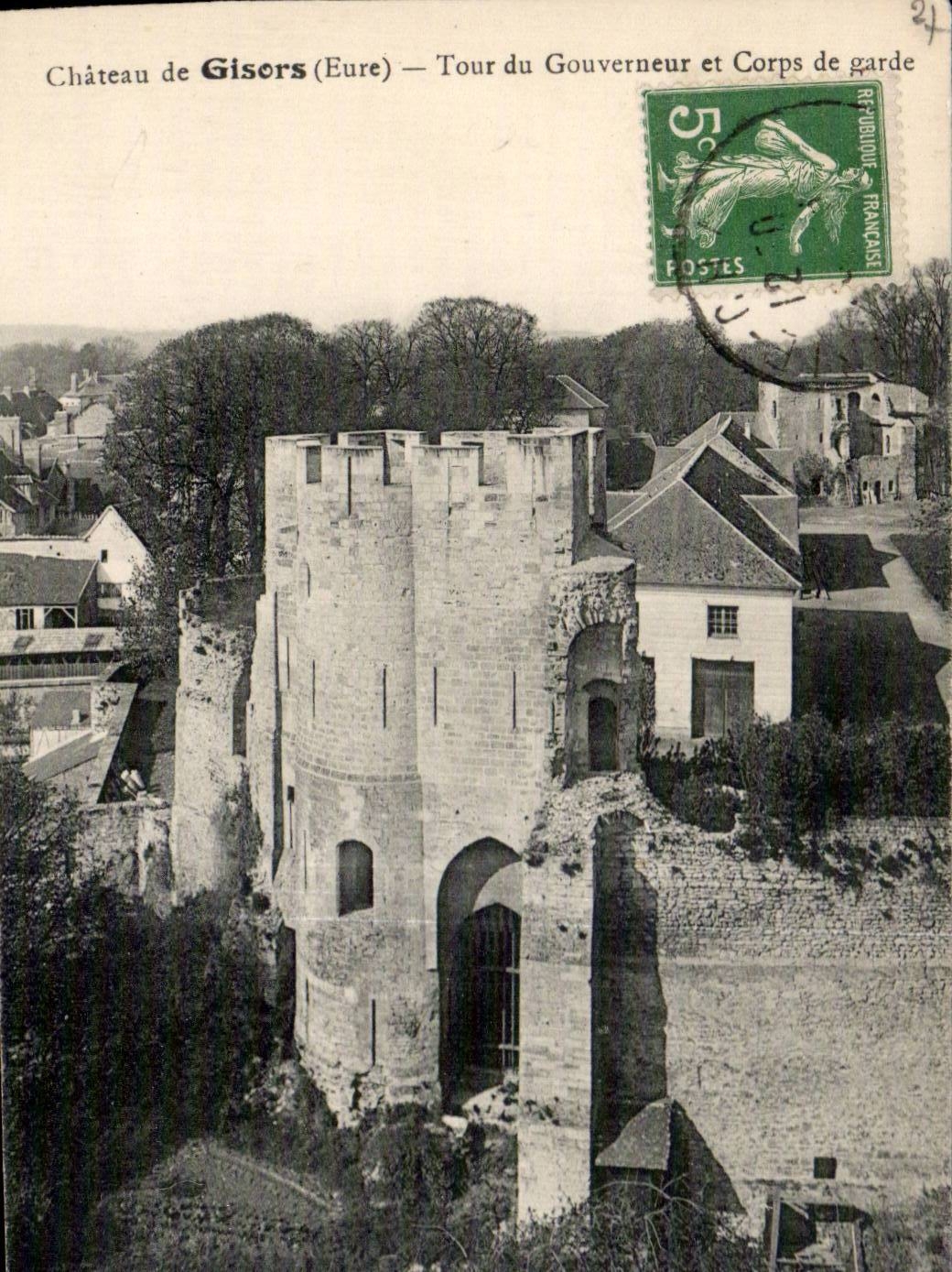 Gisors - Tour du Gouverneur - CPA 