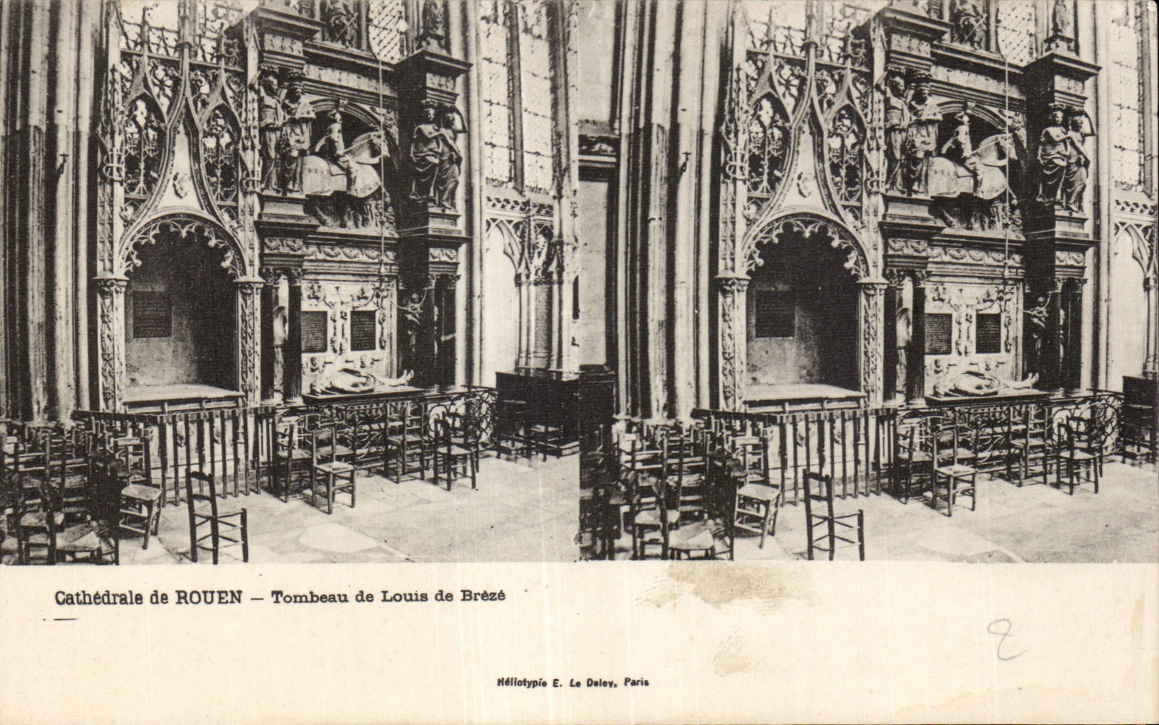 CPA Cathedral of Rouen Tomb of Louis de Breze