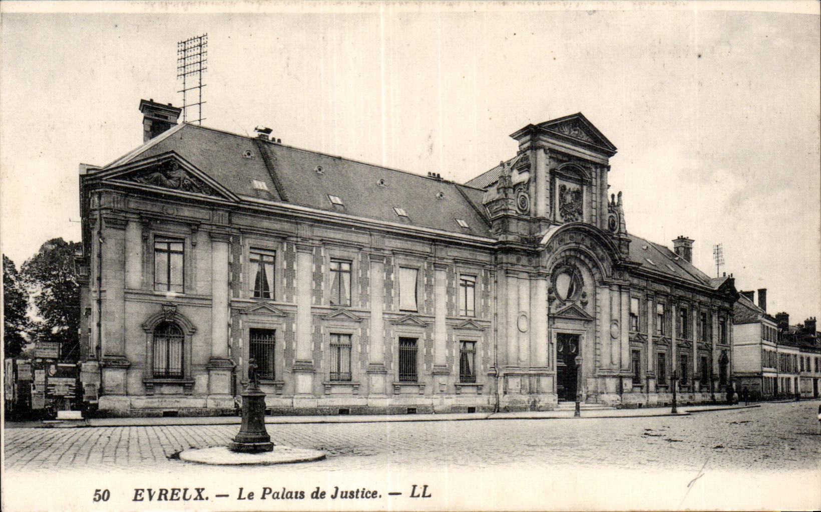 Evreux - cortes de ley - CPA