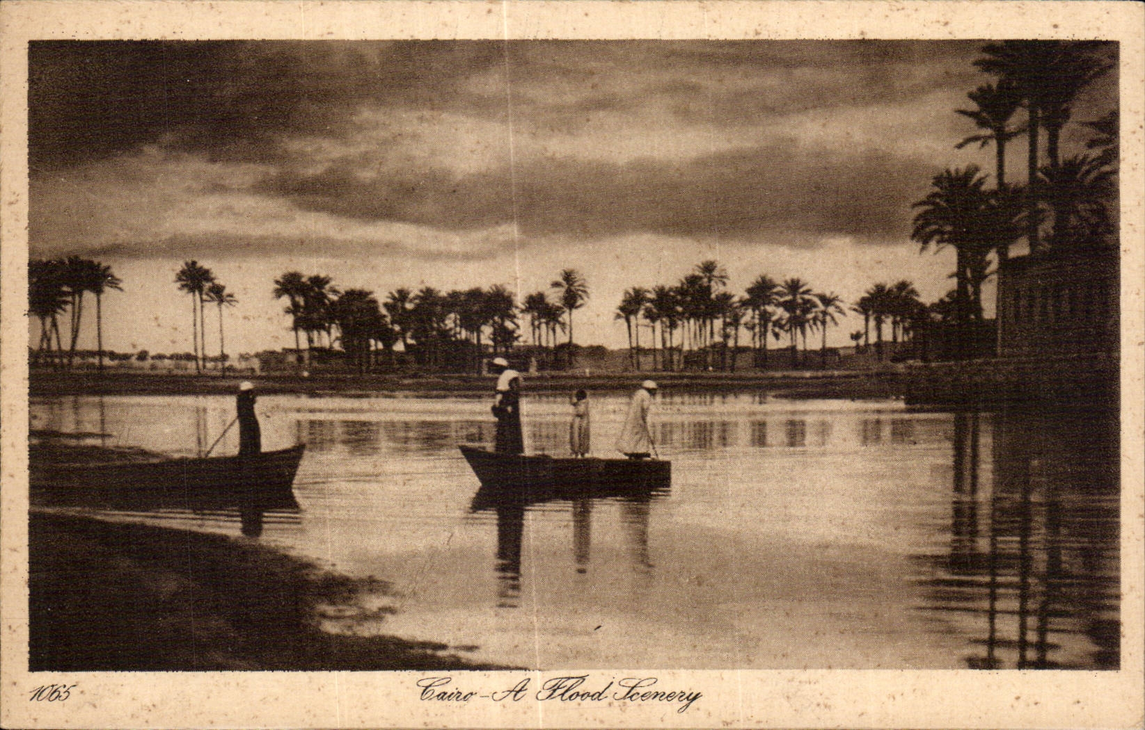 Africa - Africa - Egipto - Egipto - El Cairo - El Cairo - tienen inundacion Scenary - CPA