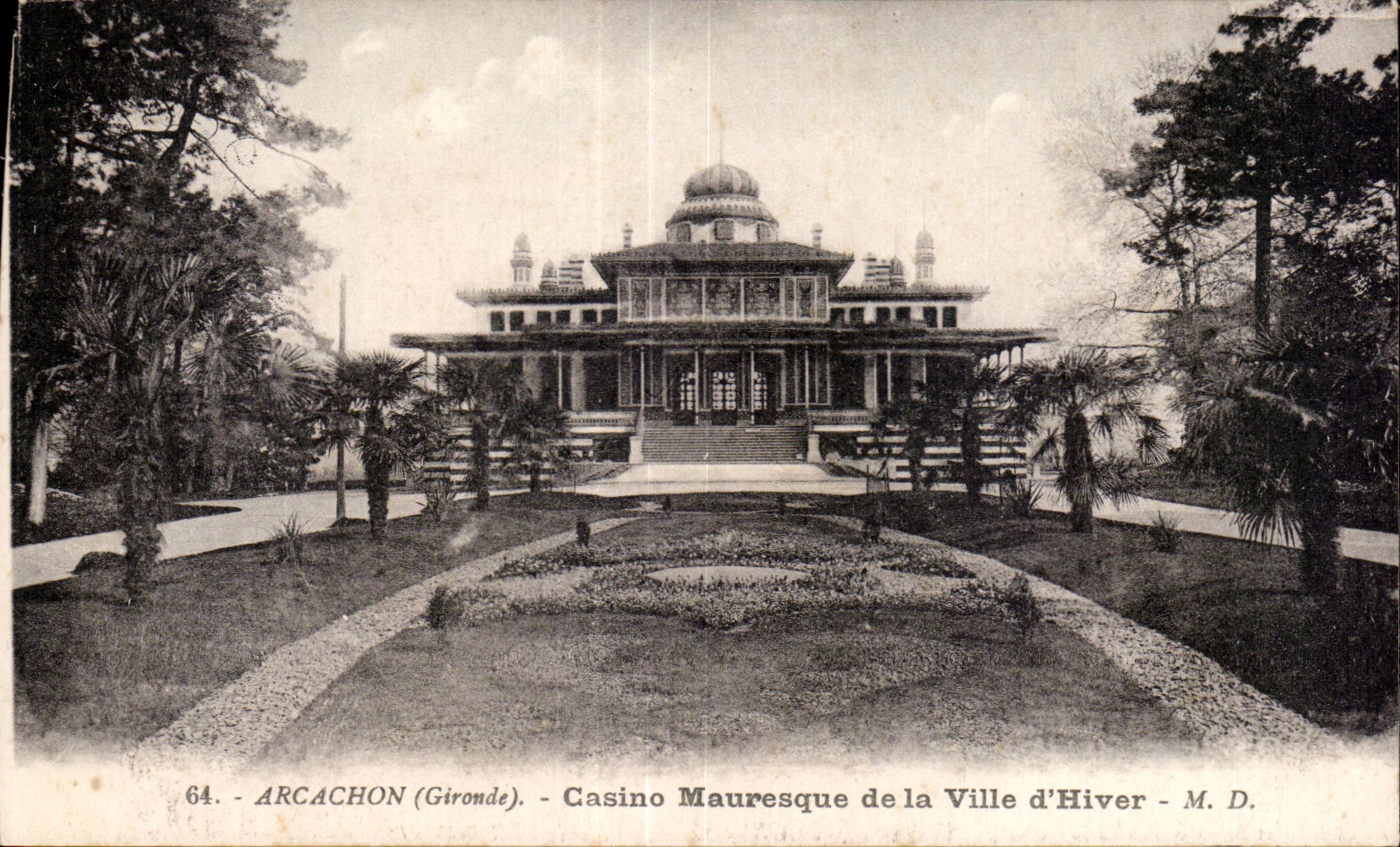 CPA Arcachon Casino Mauresque de la Ville d Hiver