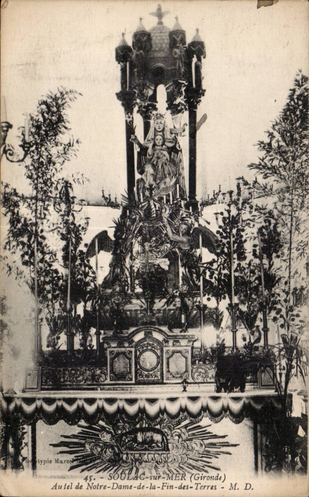 CPA Soulac on Sea Furnace bridge of Notre Dame of the End of the Grounds