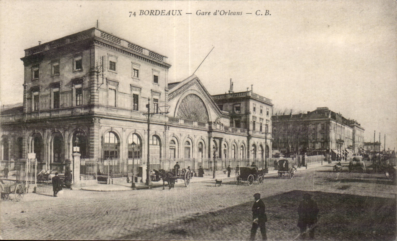 CPA Bordeaux Gare d Orleans