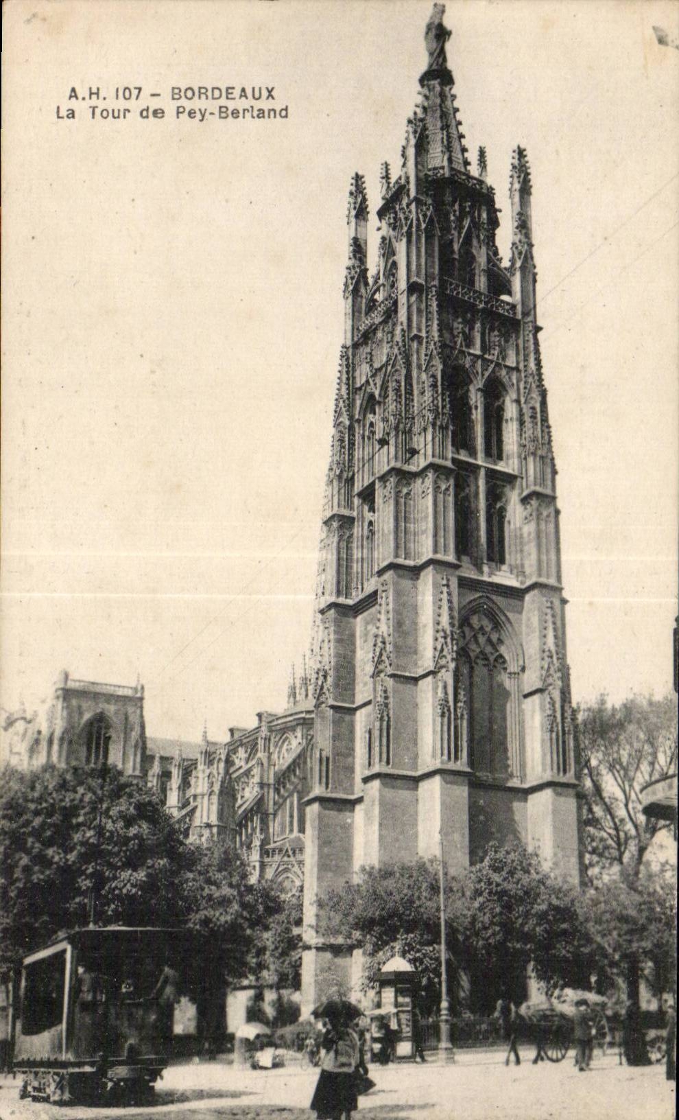 CPA Bordeaux La Tour de Pey Berland