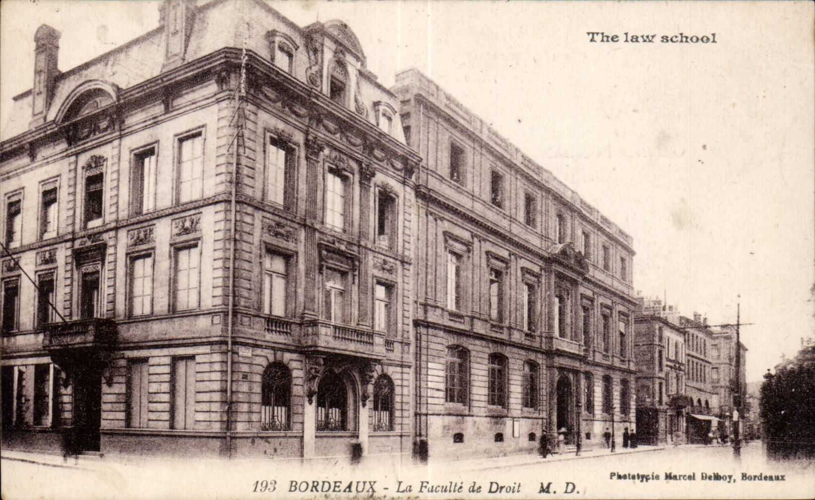 CPA Bordeaux La Faculte de Droit