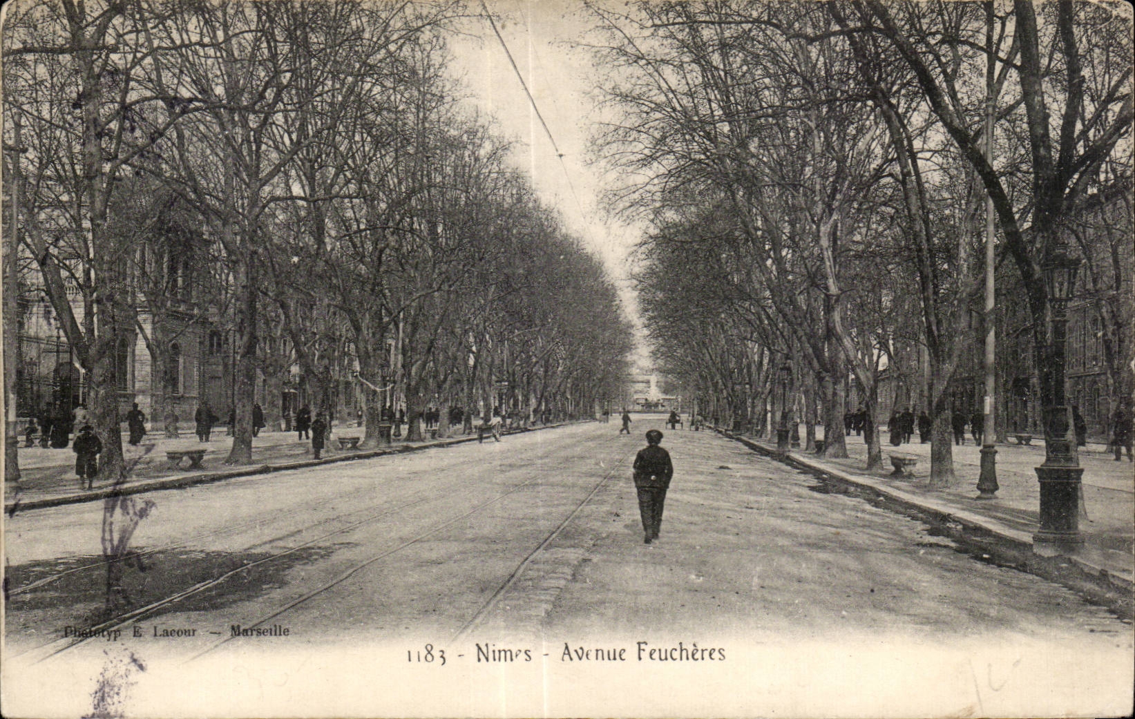 CPA Nimes Avenue Feucheres