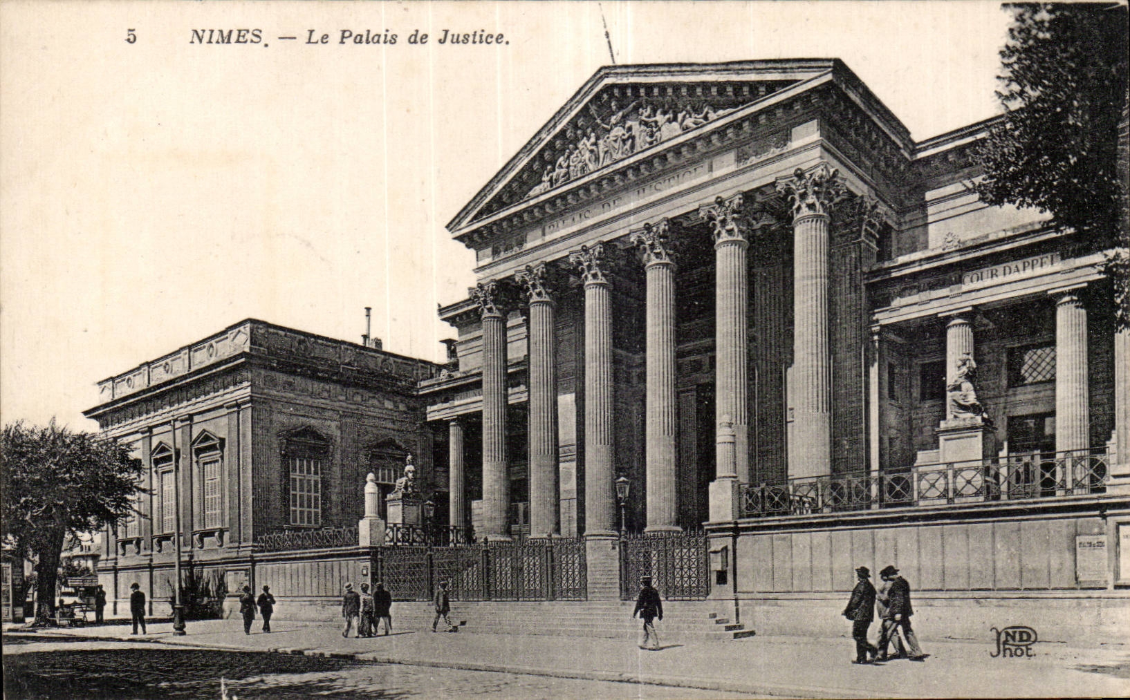 CPA Nimes Le Palais de Justice
