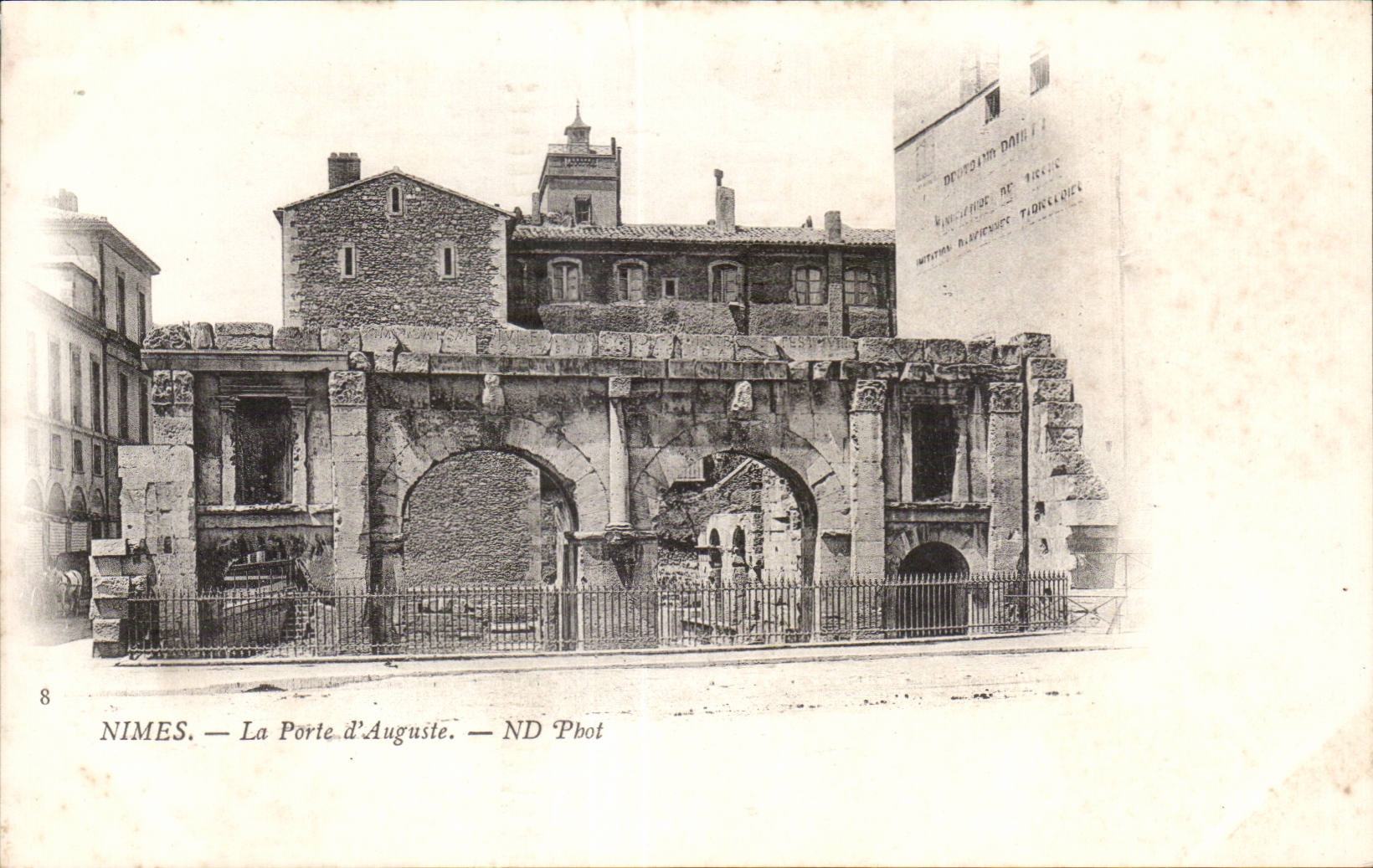CPA Nimes La Porte d Auguste