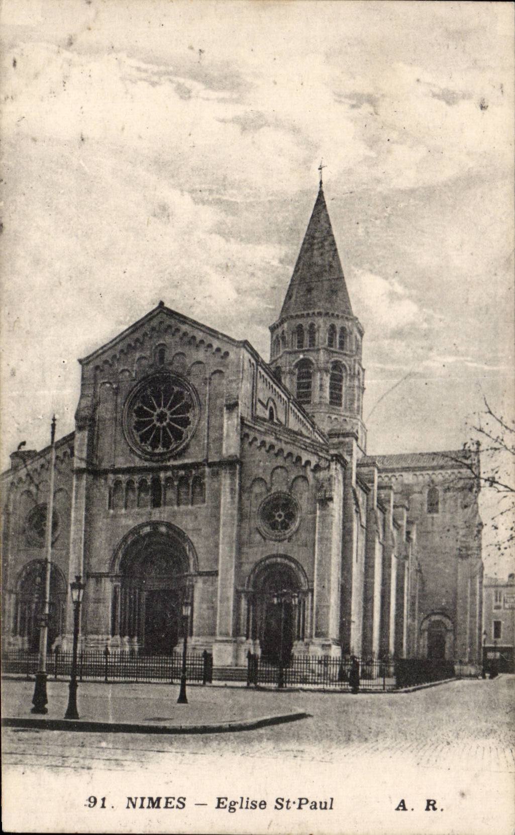 CPA Nimes Eglise St Paul