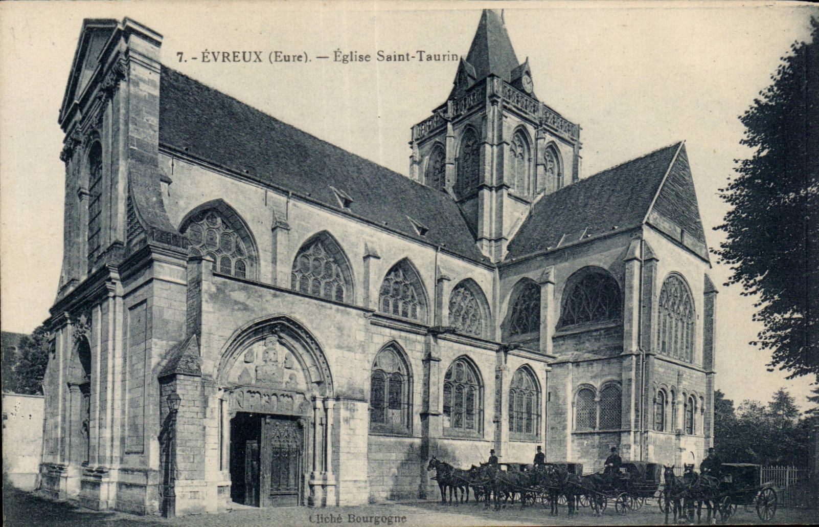 CPA Evreux el santo Taurin de la iglesia de Eure
