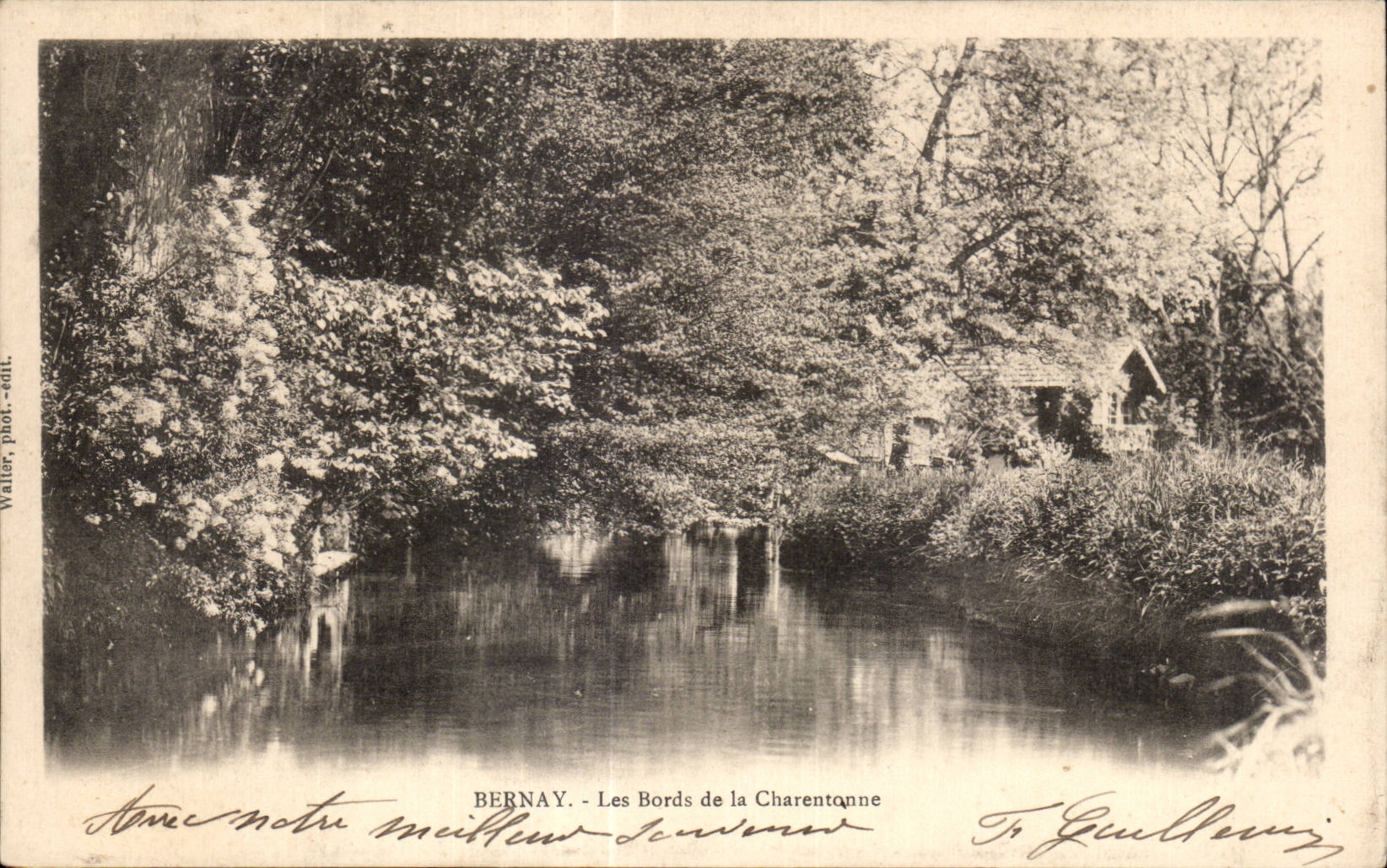 CPA Bernay Edges of Charentonne