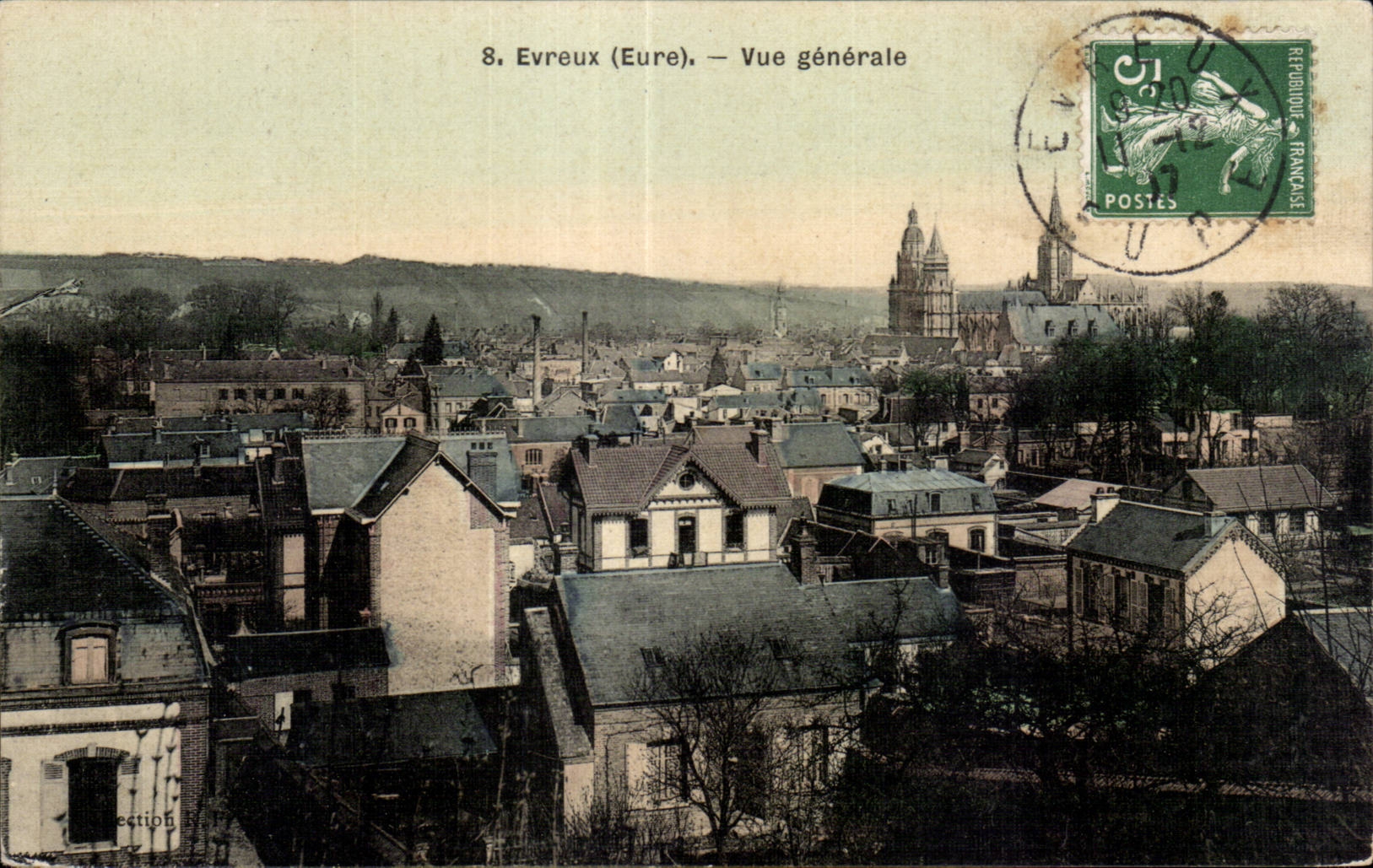 CPA Evreux la opinion de Eure