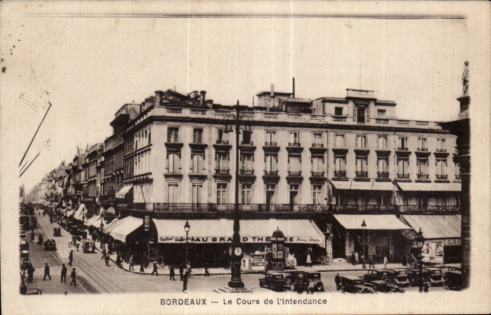 CPA Bordeaux Le cours de l intendance