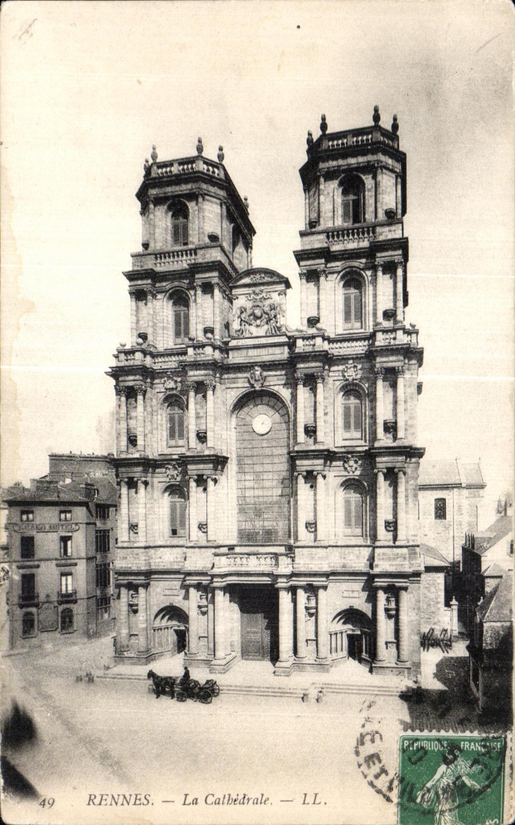 CPA Rennes La Catbidrale