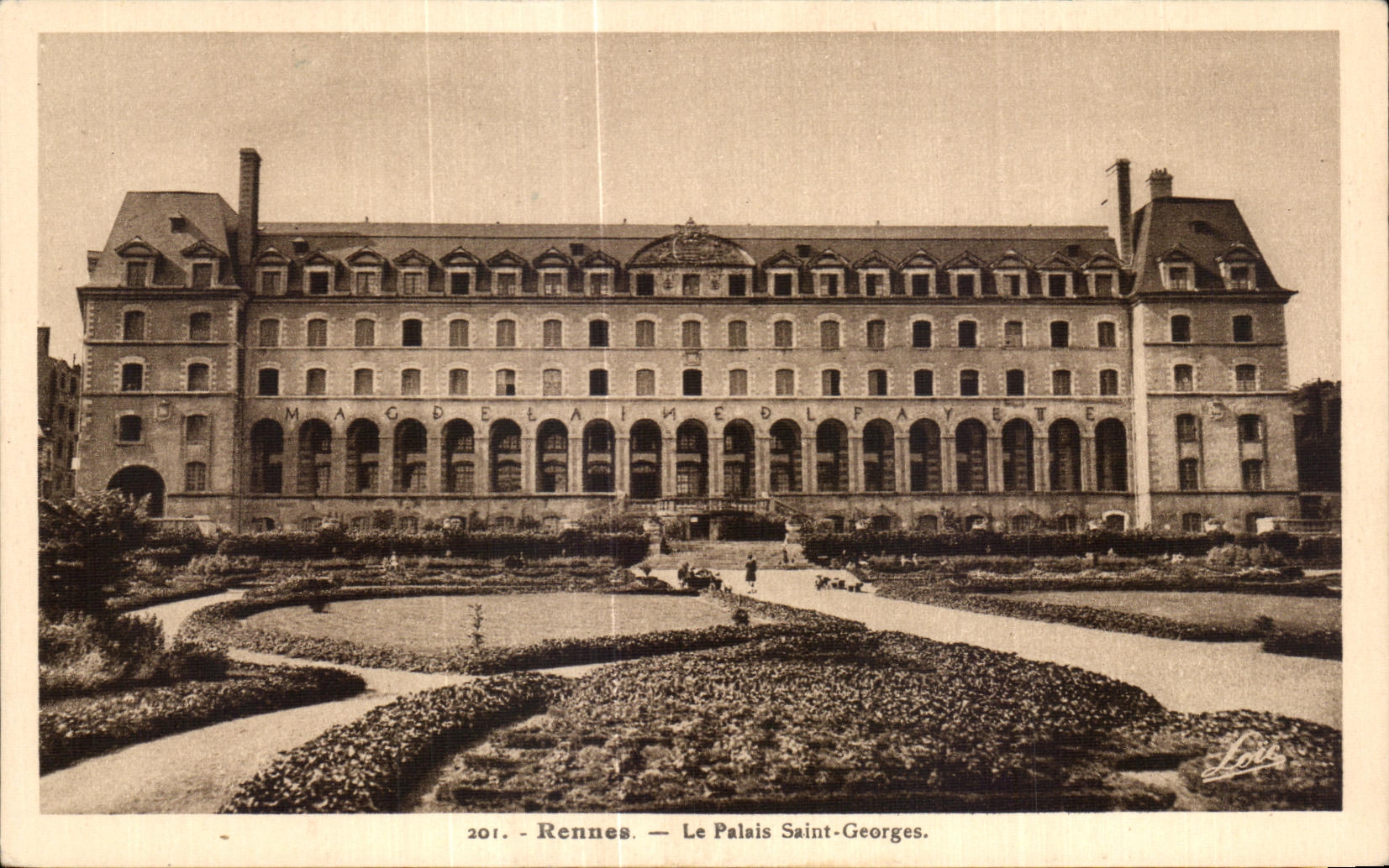CPA Rennes Le Palais Saint Grorges