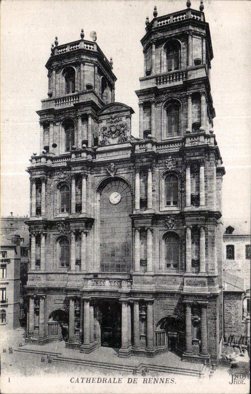 CPA Rennes Cathedrale 