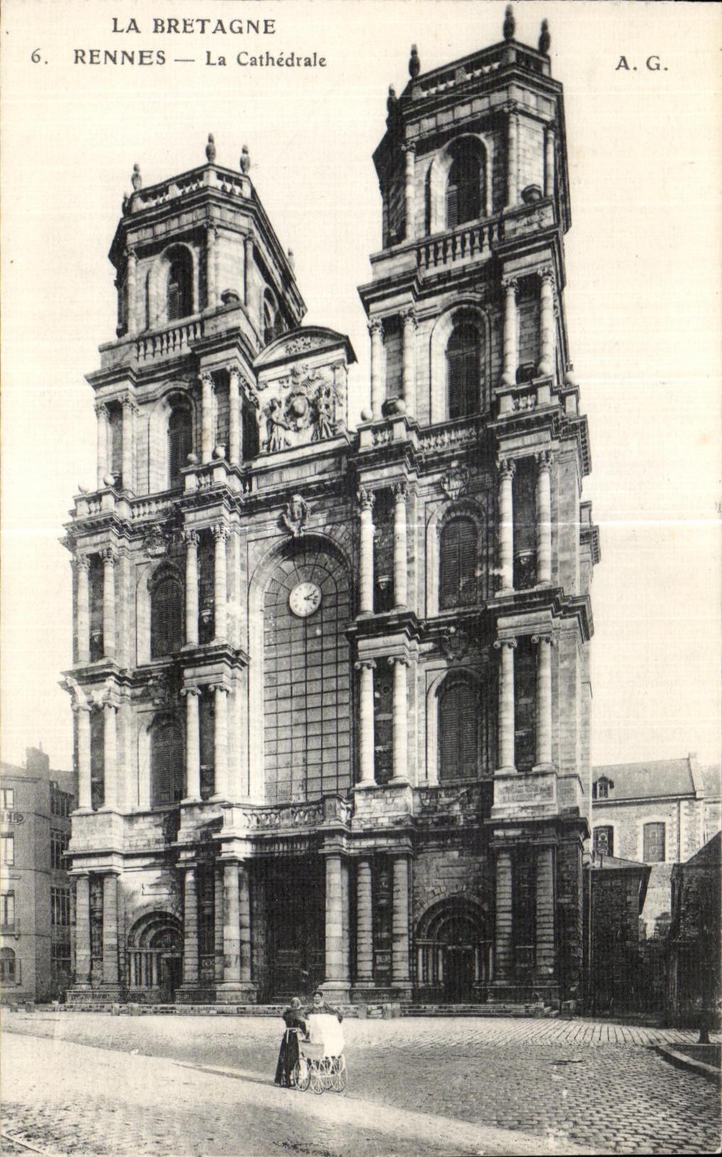 CPA Rennes La Bretagne La Cathedrale