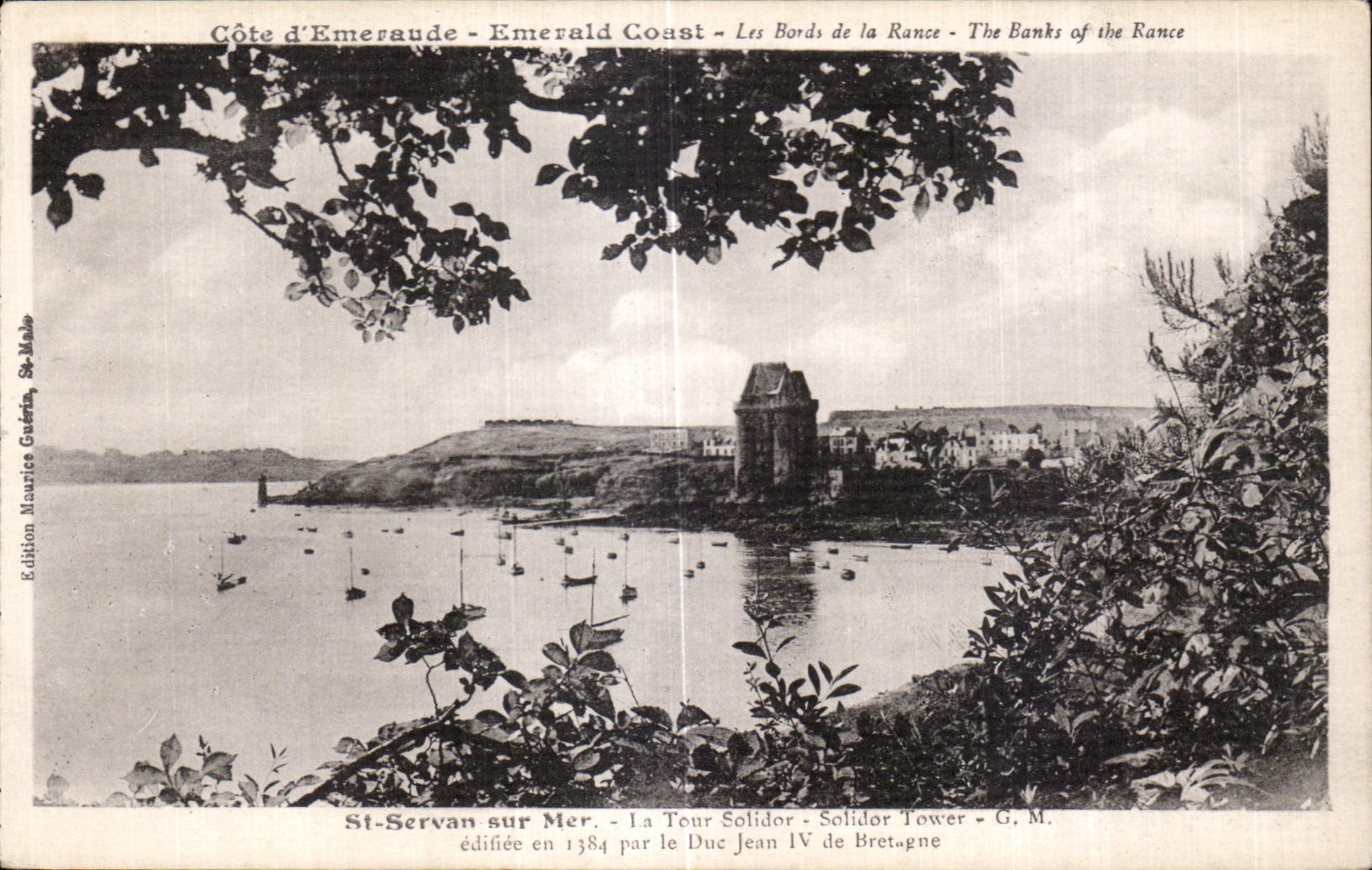 CPA Saint Servan sur Mer La Tour Solidor Twoer
