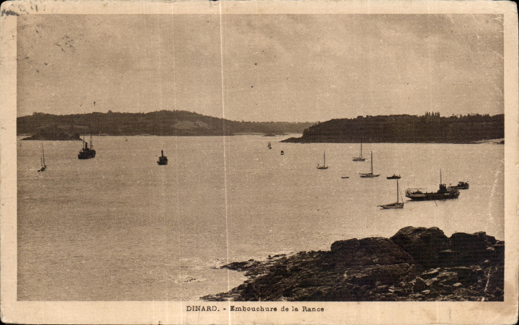 CPA Dinard Embouchure de la Rance