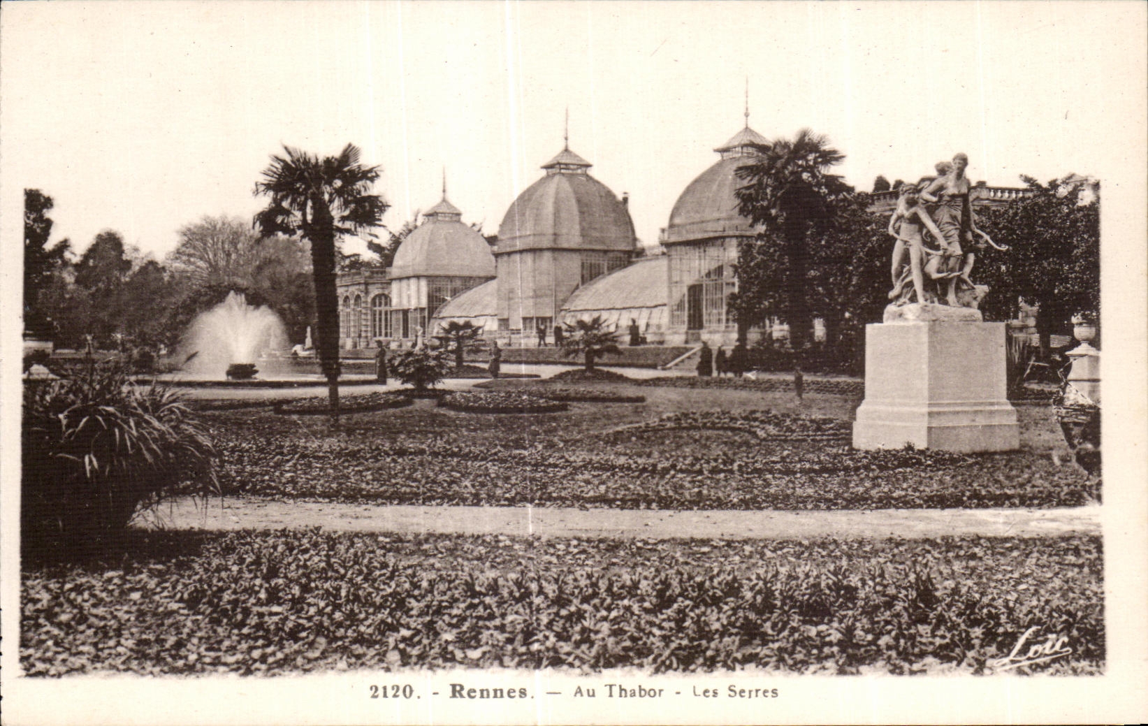 CPA Rennes Au Thabor Les Serres