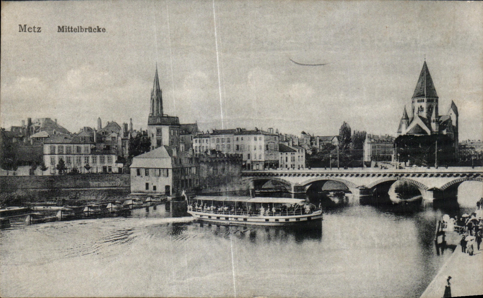 CPA Metz Mittelbrucke