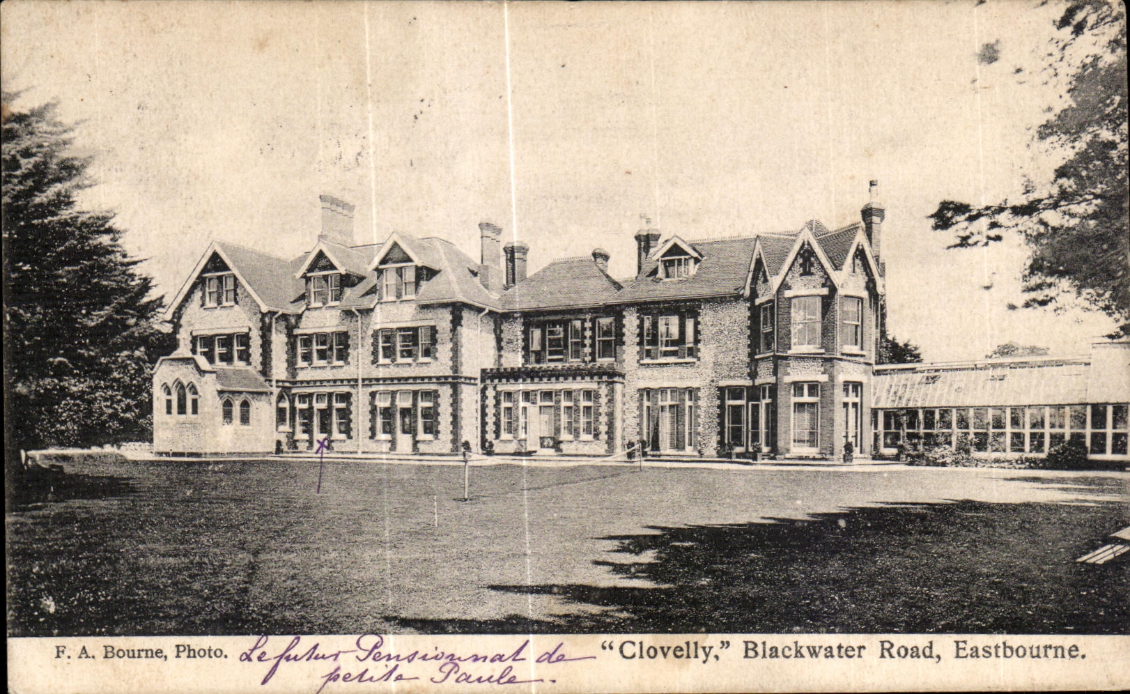 CPA Clovelly Blackwater Road Eastborne
