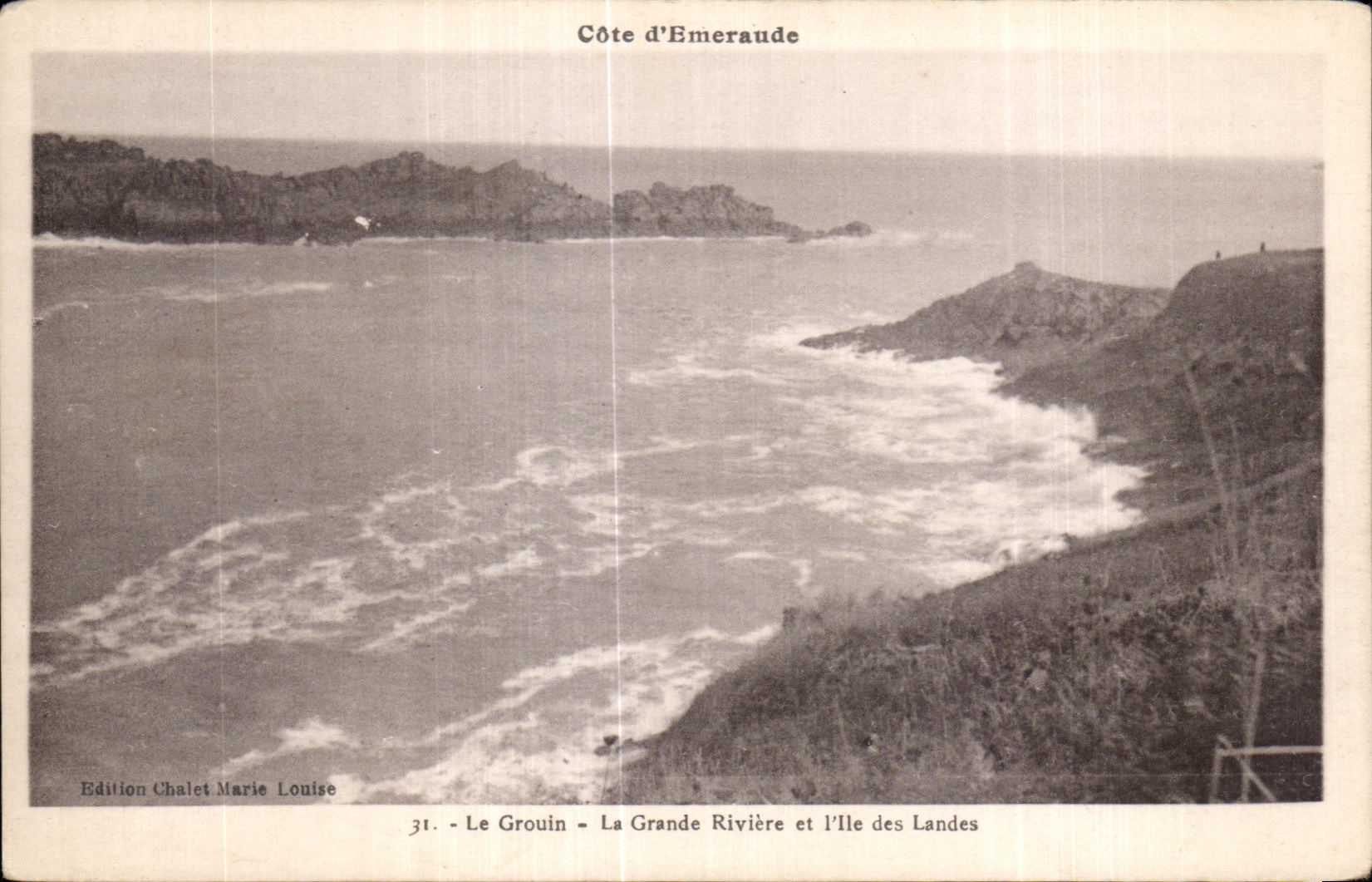 CPA Grouin el rio grande e isla de I del amarra