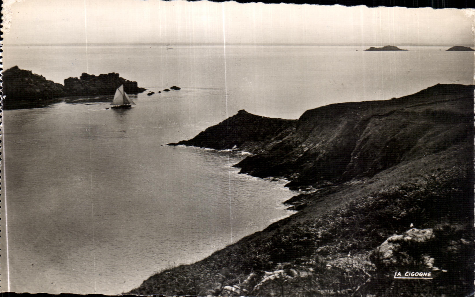 CPA Cancale el paso DA viejo los puntos mAs rivier de Grouin