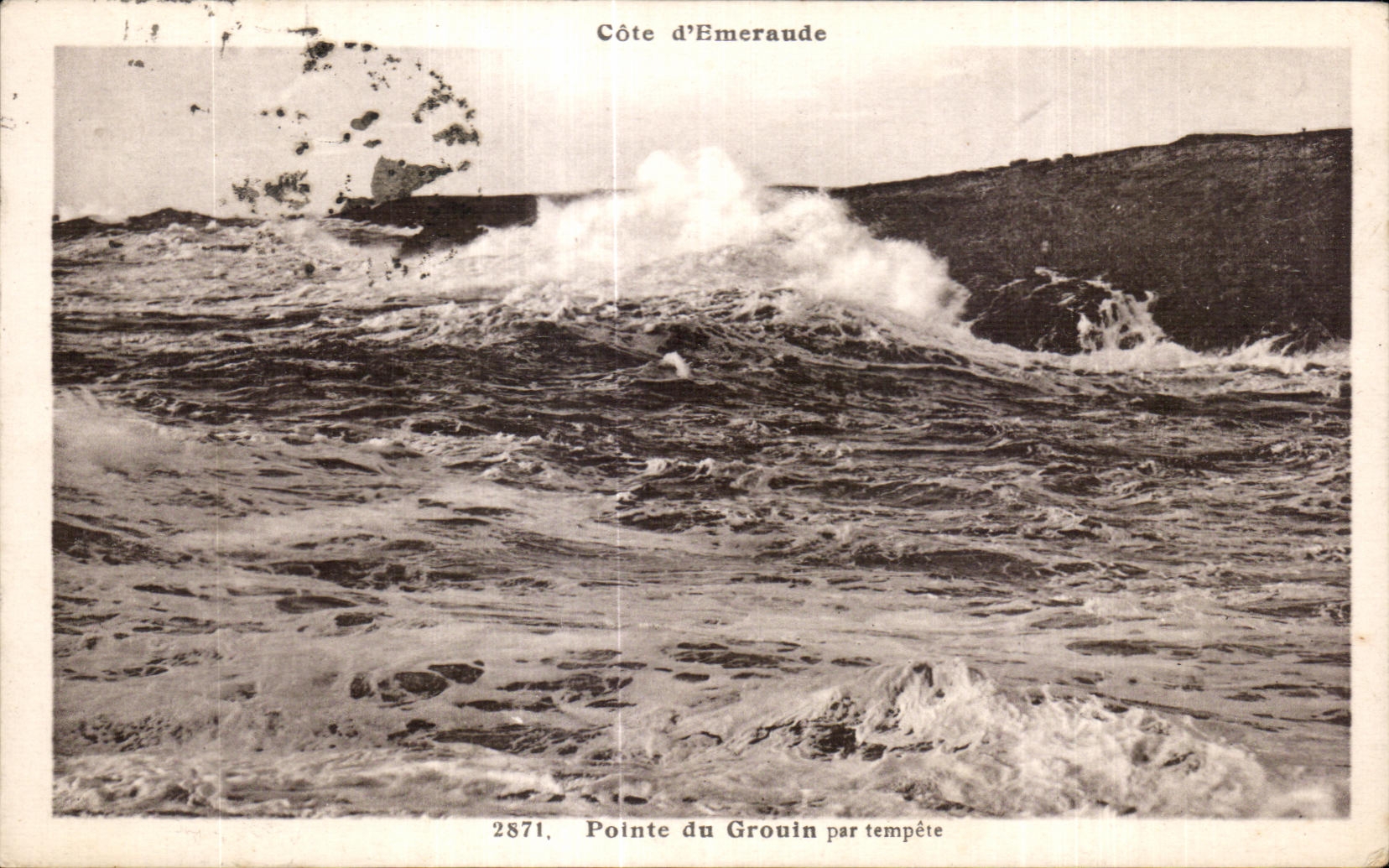 Puntos de CPA de Grouin por la tormenta