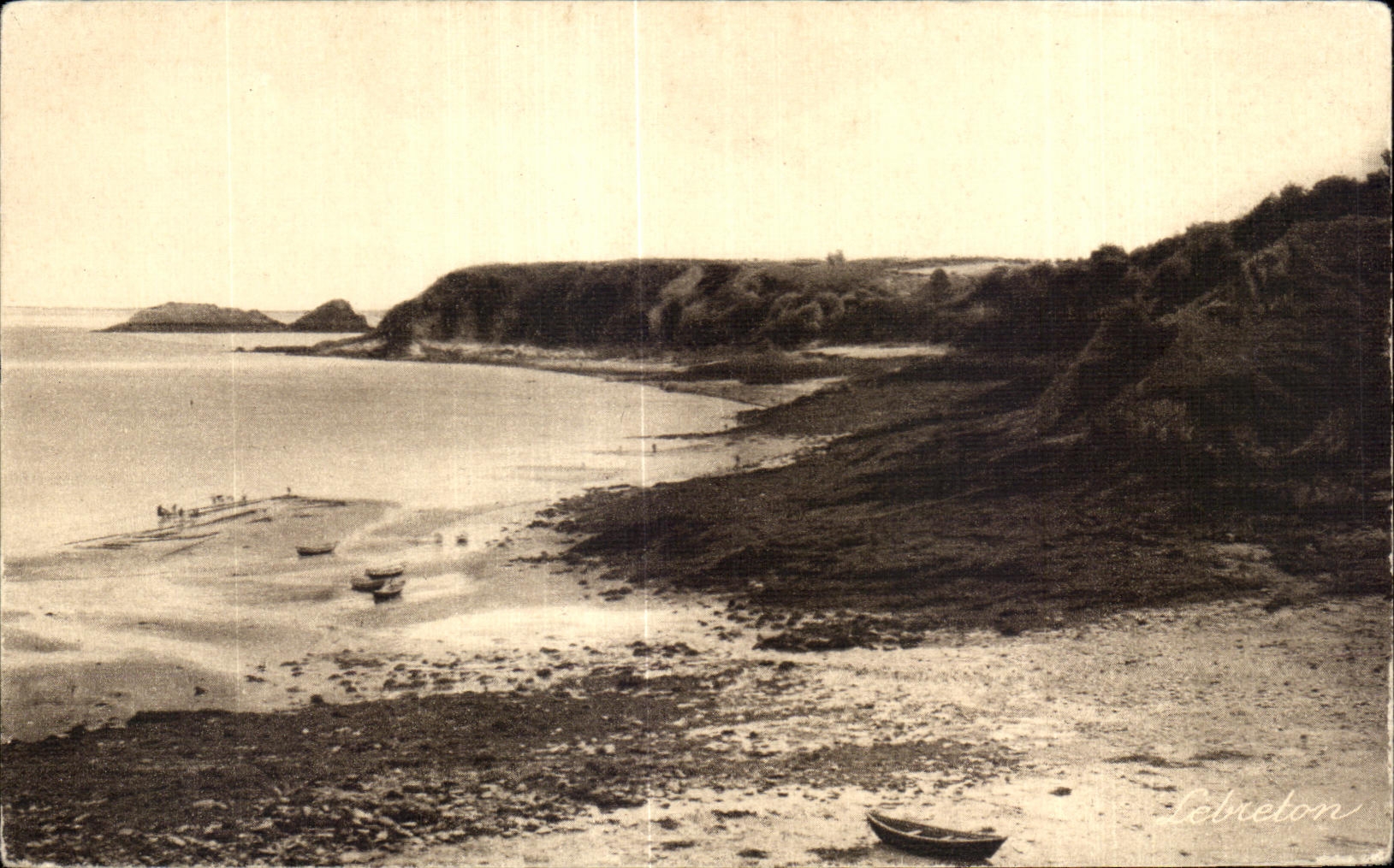 CPA Cancale carga Pican portuario y el puerto Briac