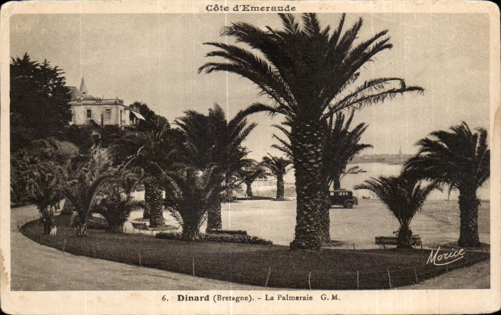 CPA Dinard (Bretagne) La Palmeraie