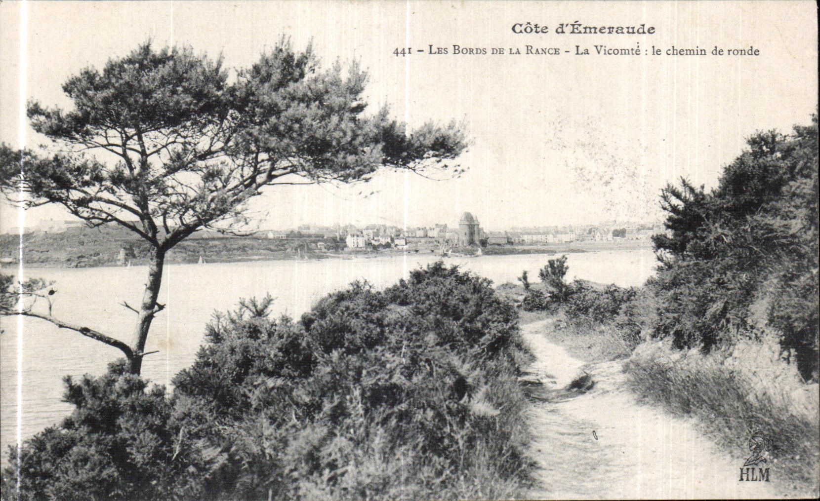 CPA dimensiona Emeraude los bordes de rancio el vizconde la manera cubierta