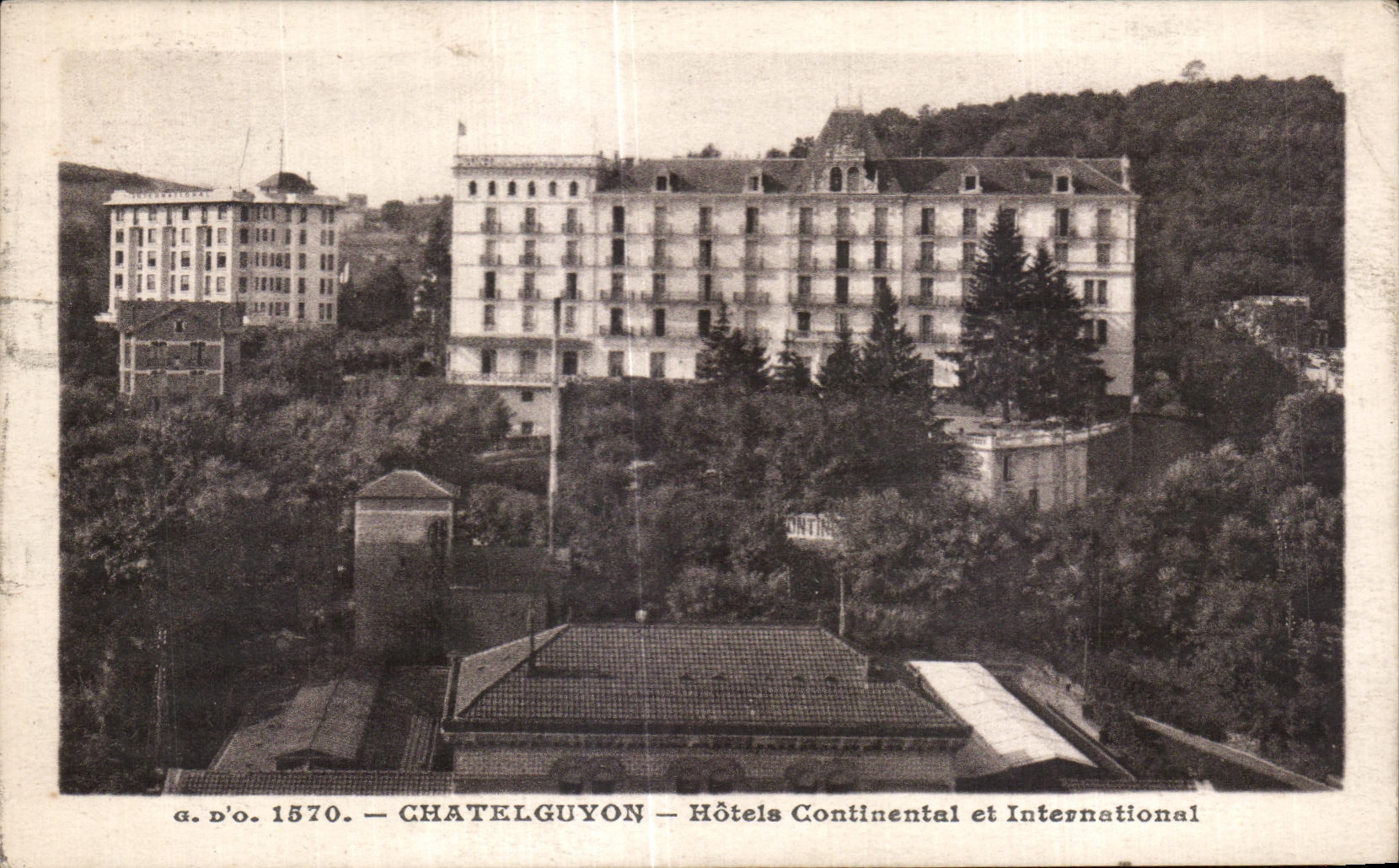 Hoteles de CPA Chatelguyon continentales e internacionales