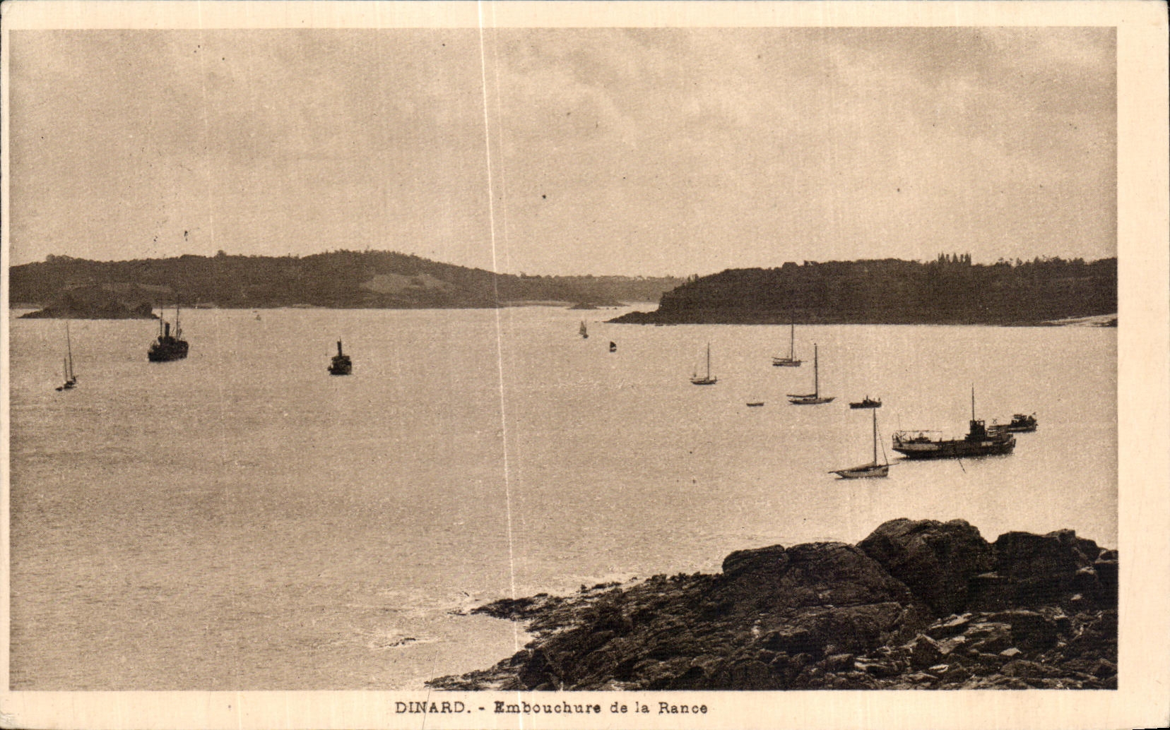 CPA Dinard Embouchure de la Rance