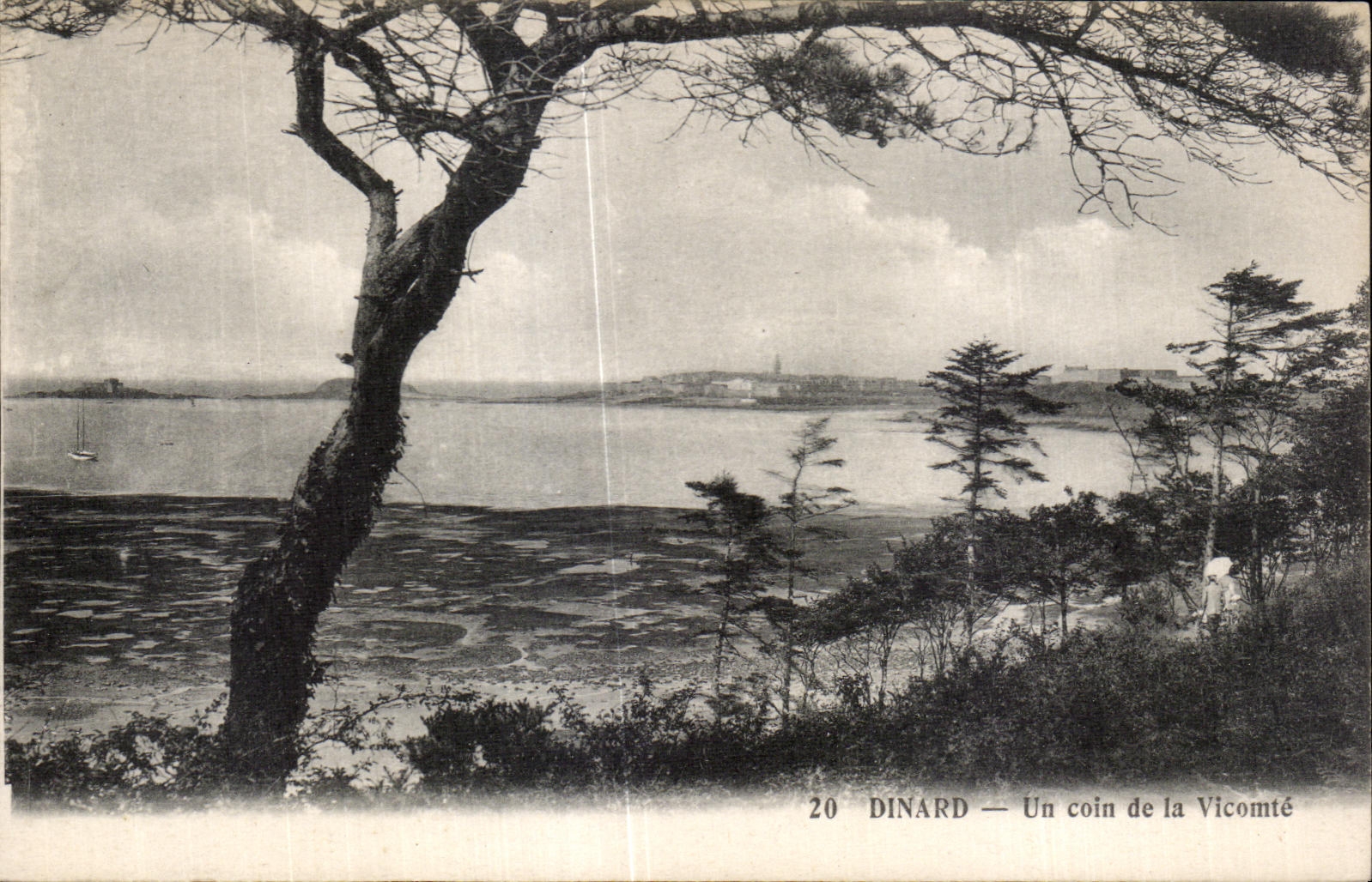 CPA Dinard Un coin de la Vicomte