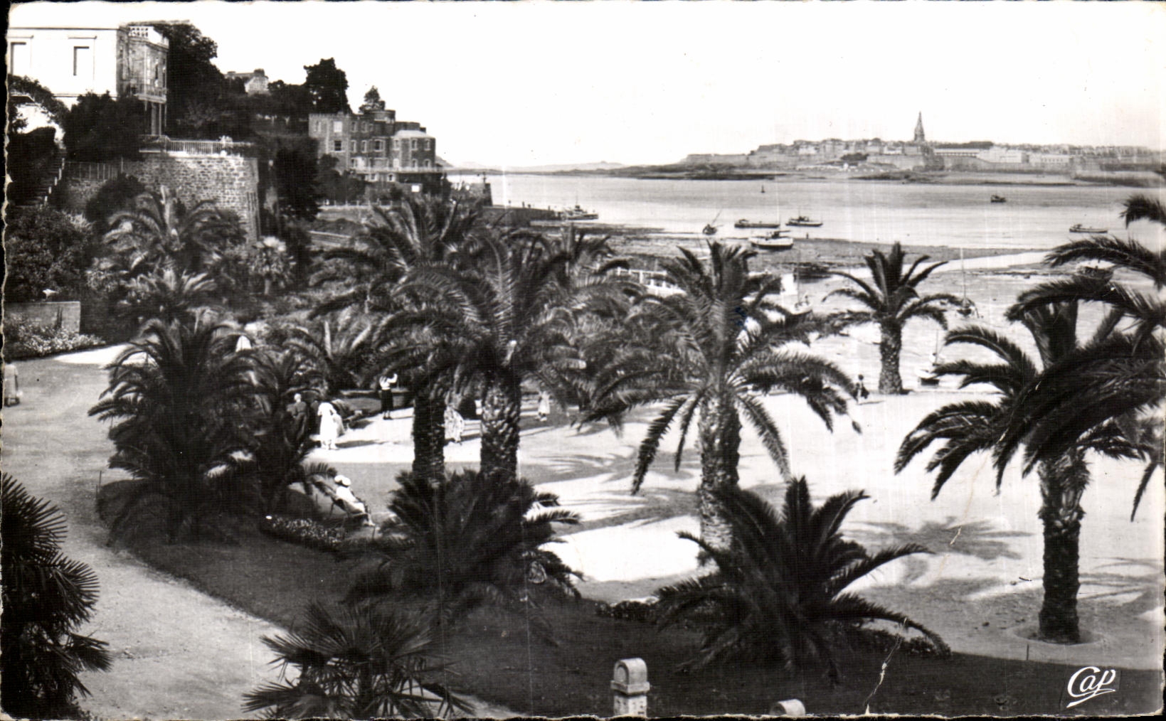 CPA Dinard dimensiona Emeraude Paimerade en el santo inferior Malo