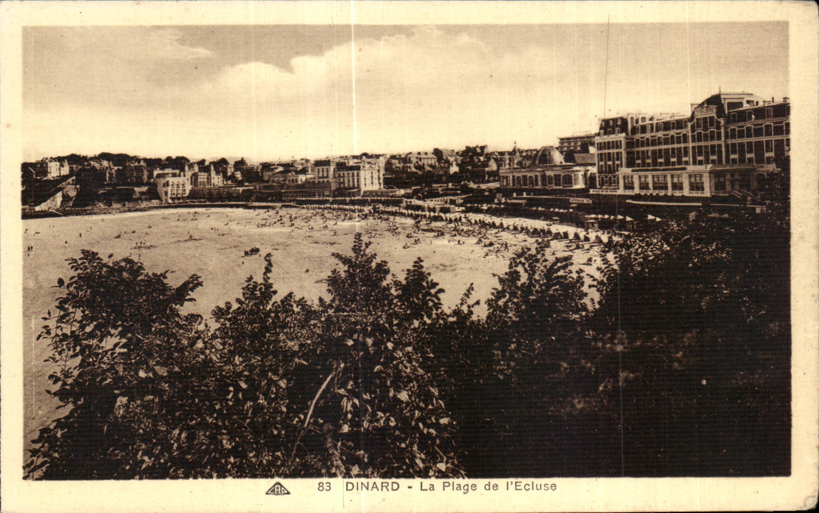 CPA Dinard La Plage de I Ecluse