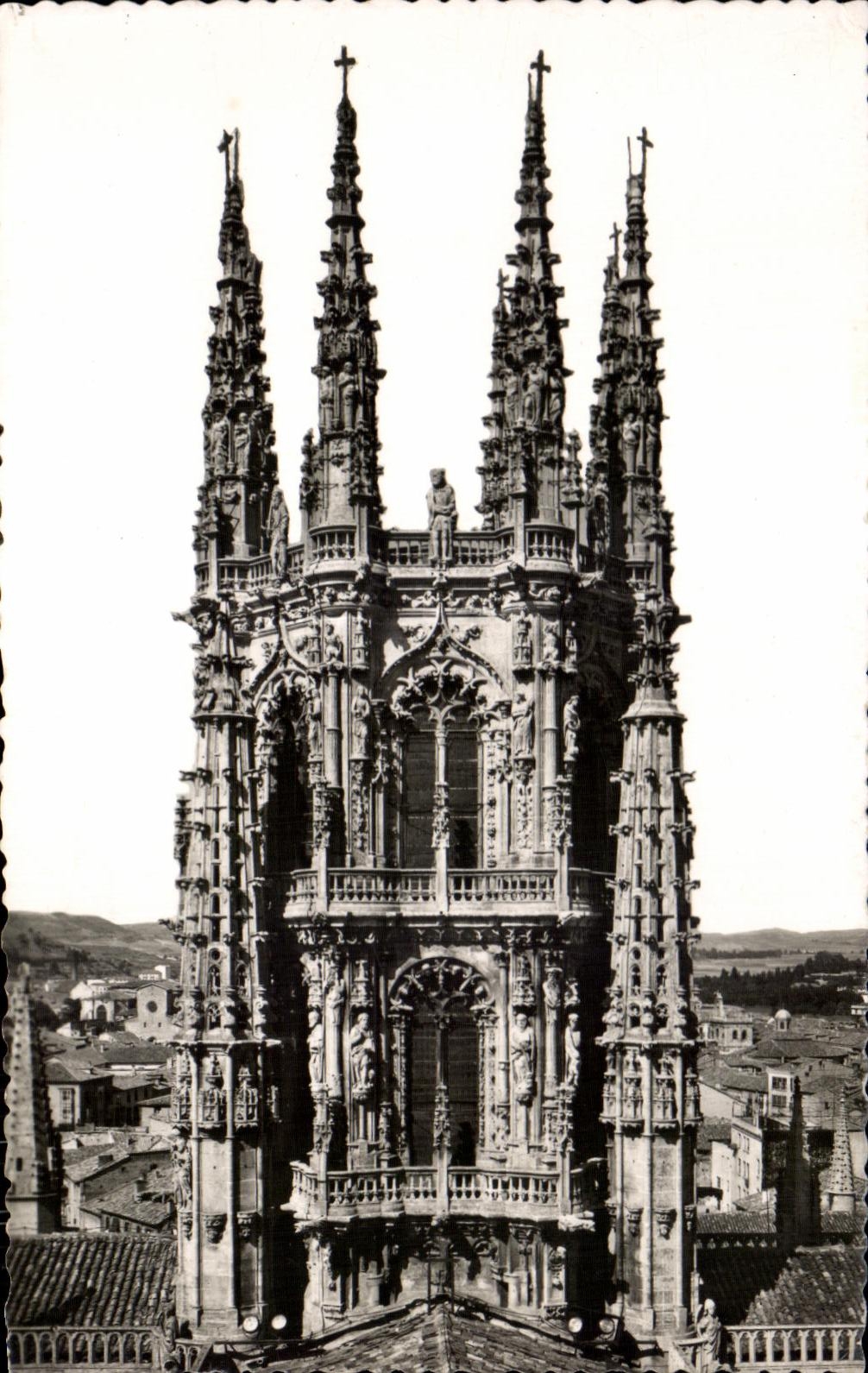 CPA Burgos Catedral Crucero
