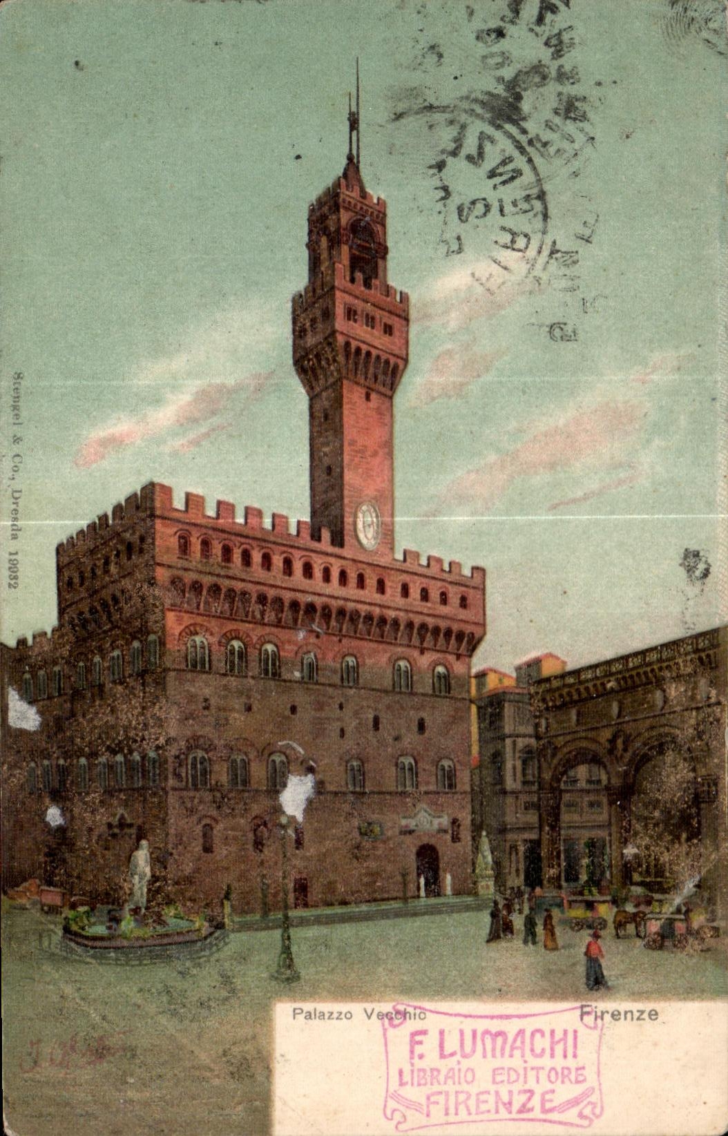 CPA Palazzo Vecchio Firenze