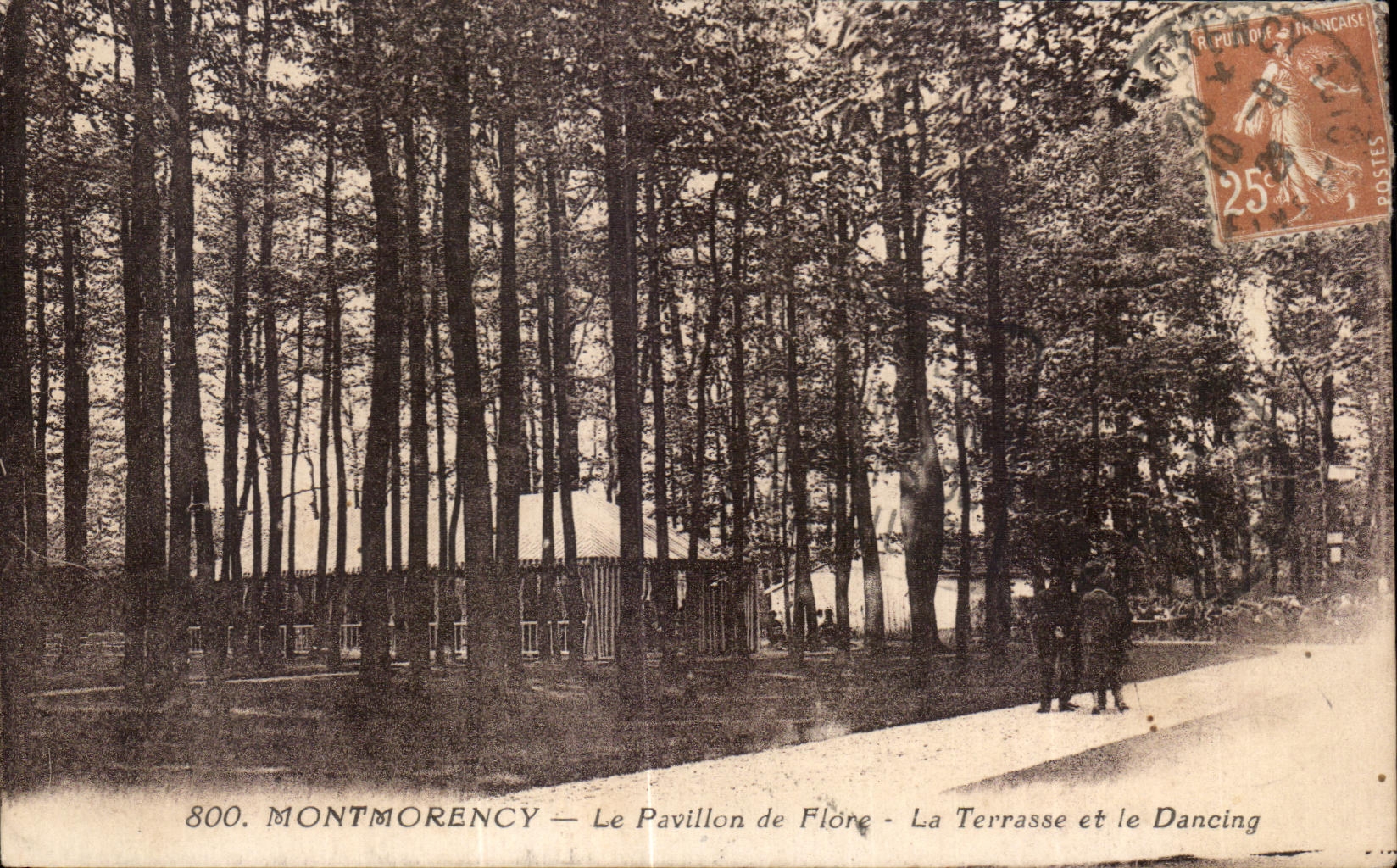 CPA Montmorency the House of Flone the Terrace and the Dance hall