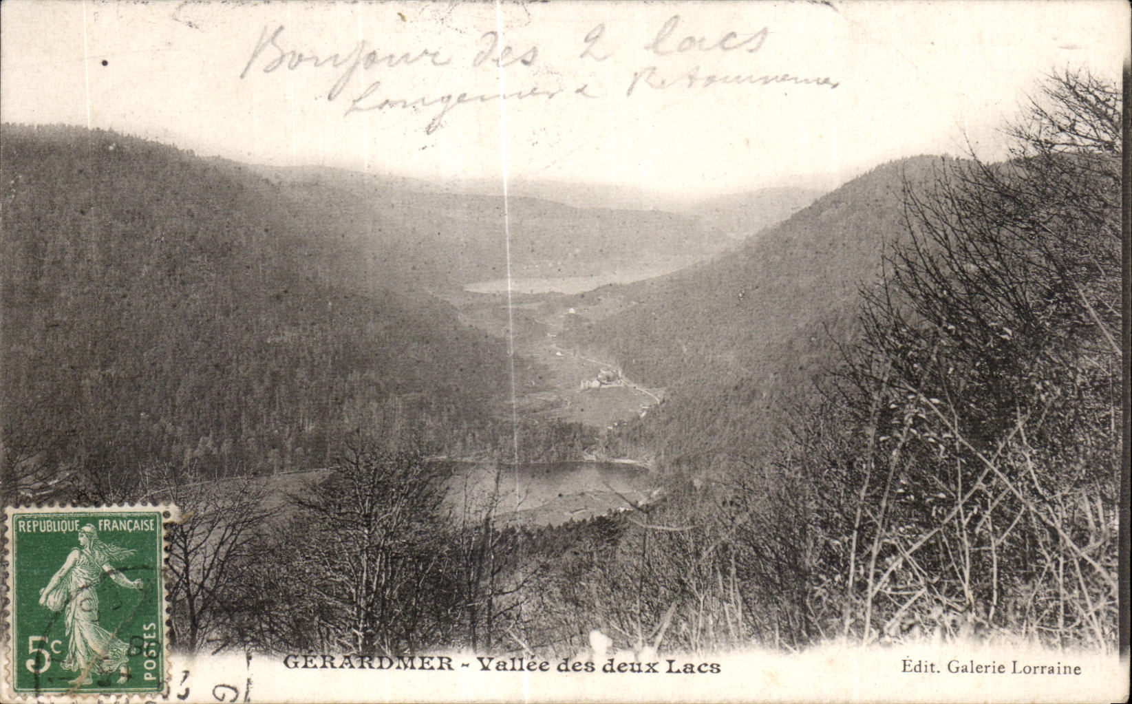 CPA Gerardmer Valle des deux Lacs