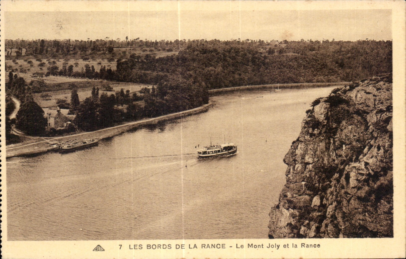 Bordes de CPA de el montaje de Jolly y el rancio