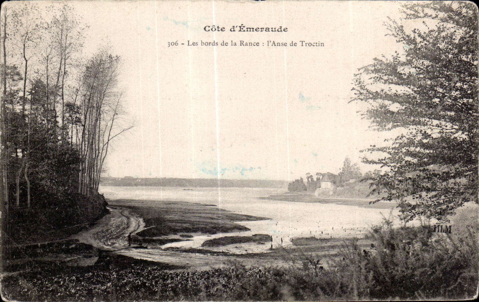 CPA dimensiona Emeraude los bordes del Anse rancio de Troctin