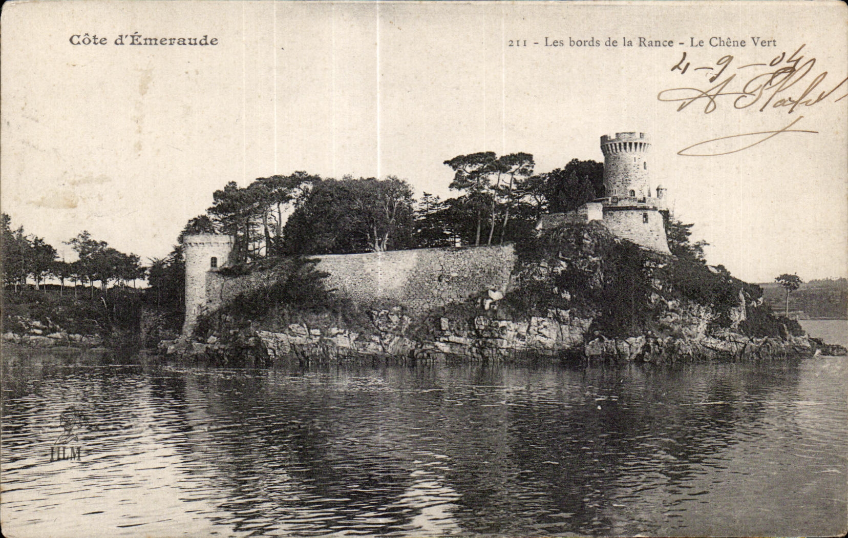 CPA dimensiona la esmeralda los bordes DA rancios el roble de encina