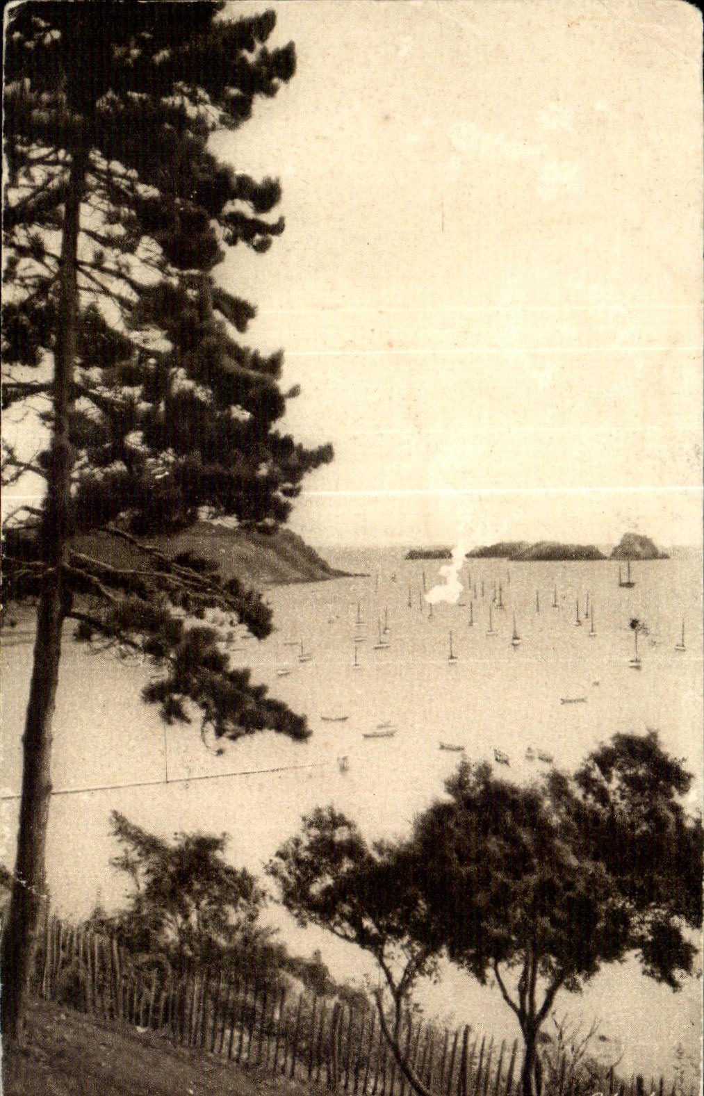 CPA Cancale Covered way Rock of Cancle